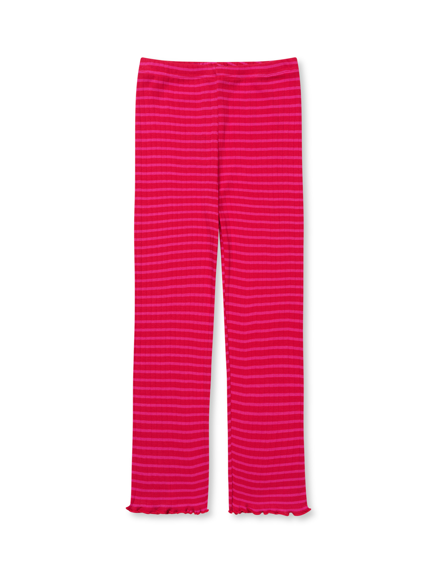 NPS Kids Frill Pants NPS Stripes, Red/Chock