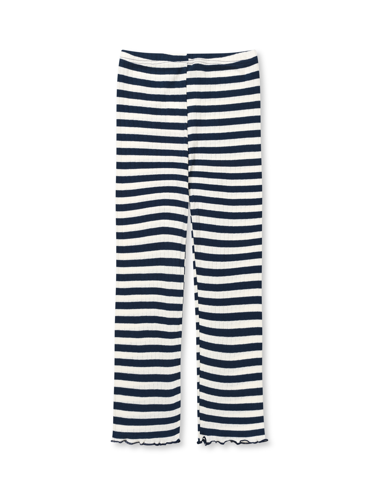 NPS Kids Frill Pants Broadway, Marine/Ecru
