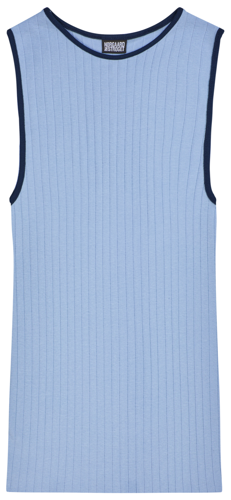 NPS Tank Top Kontrast, Powder Blue/Marine