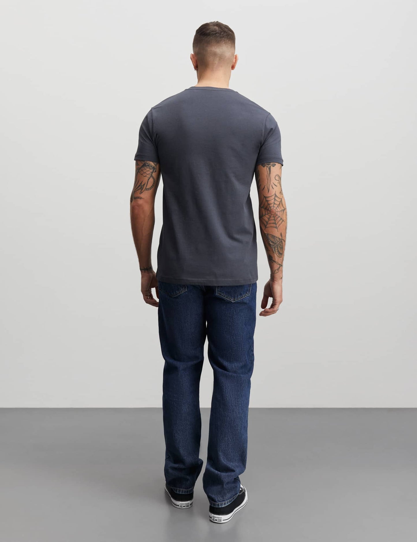 Fine Jersey Thor Tee, Black Oyster