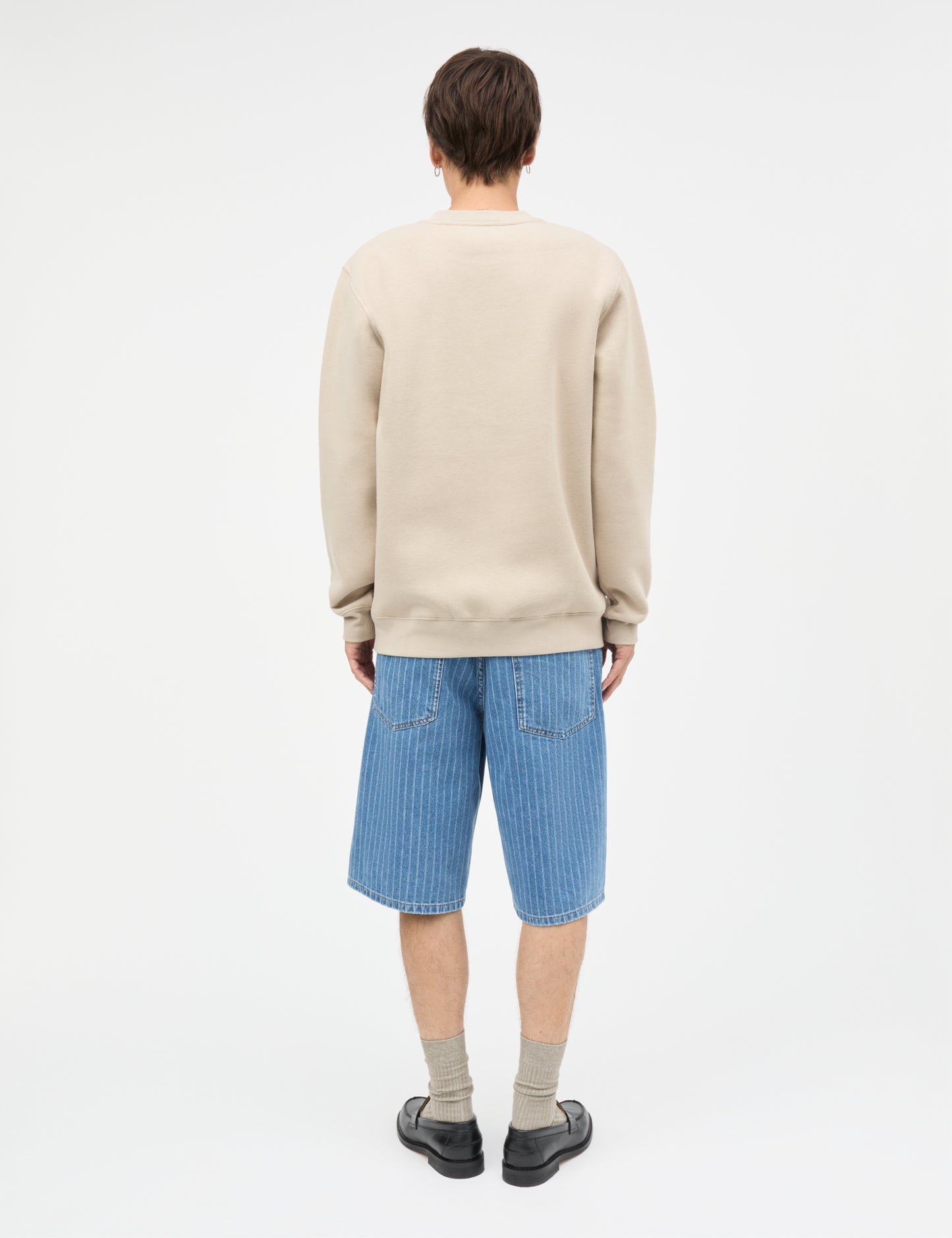 Standard Crew Logo Sweat, Plaza Taupe
