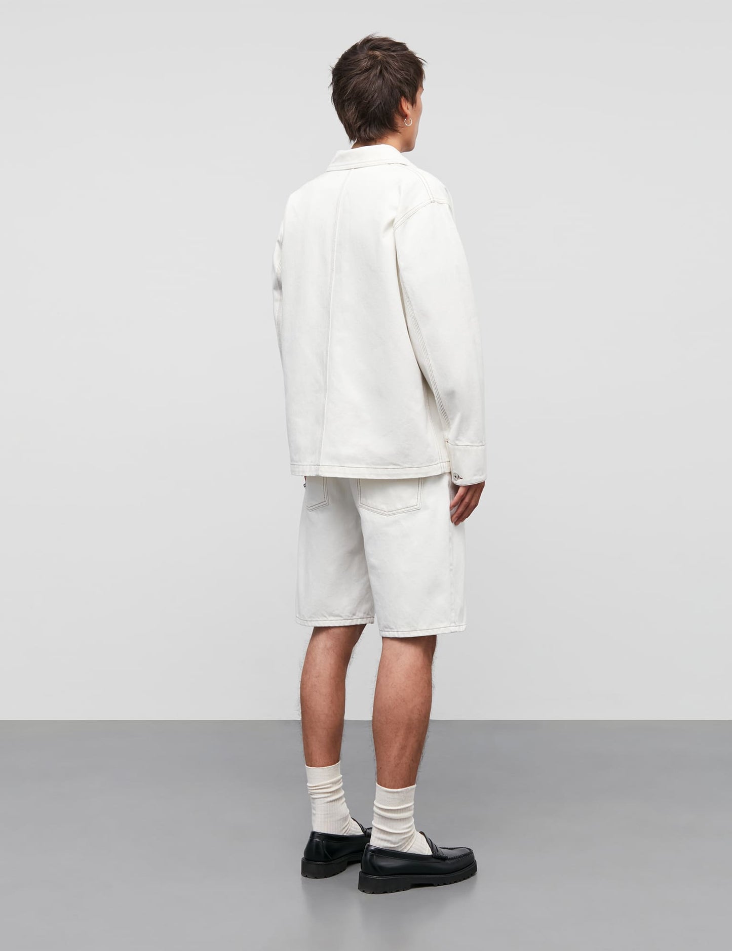 Soil Denim Chore Jacket, Vanilla Ice