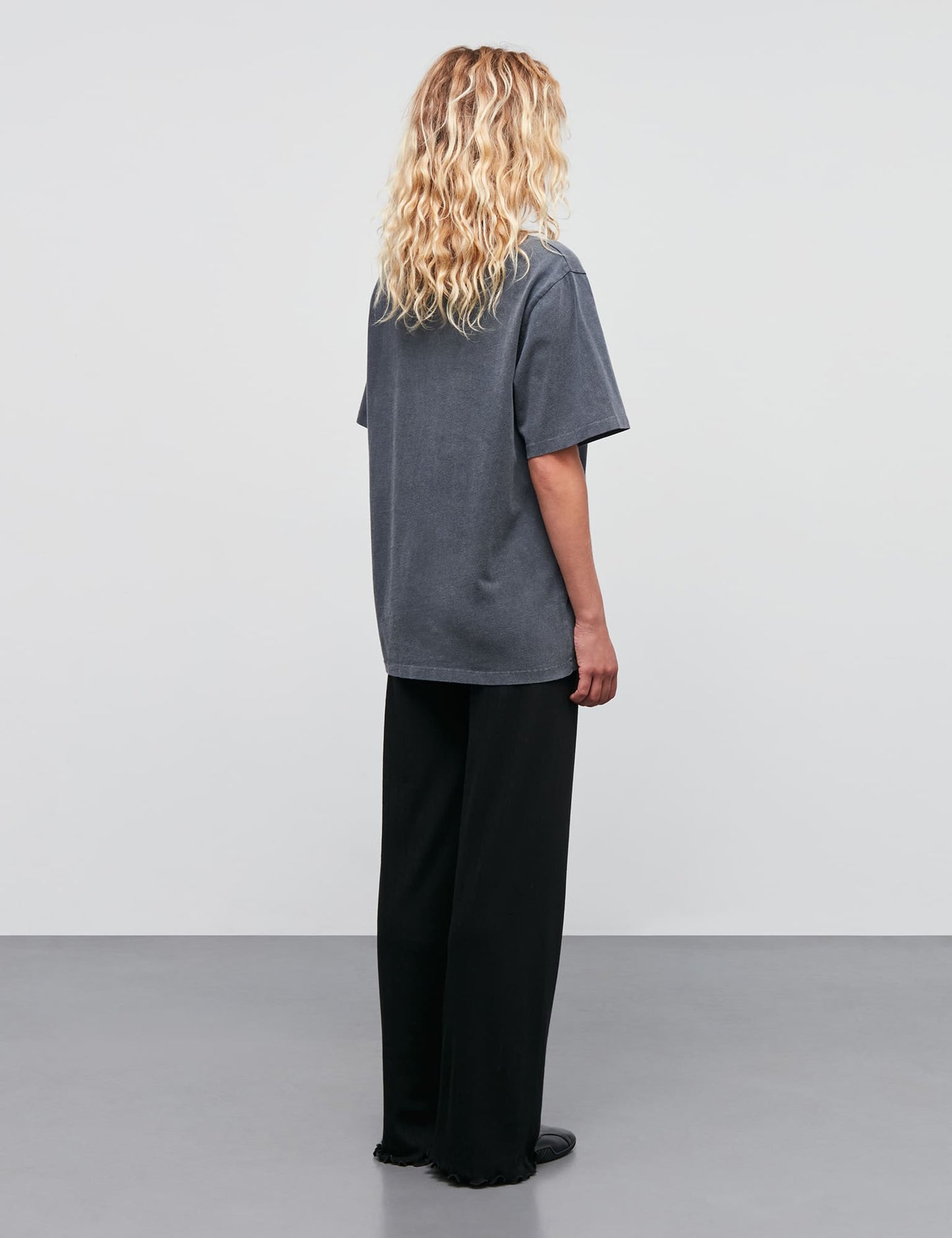 Cotton Jersey Dassel Tee, Black