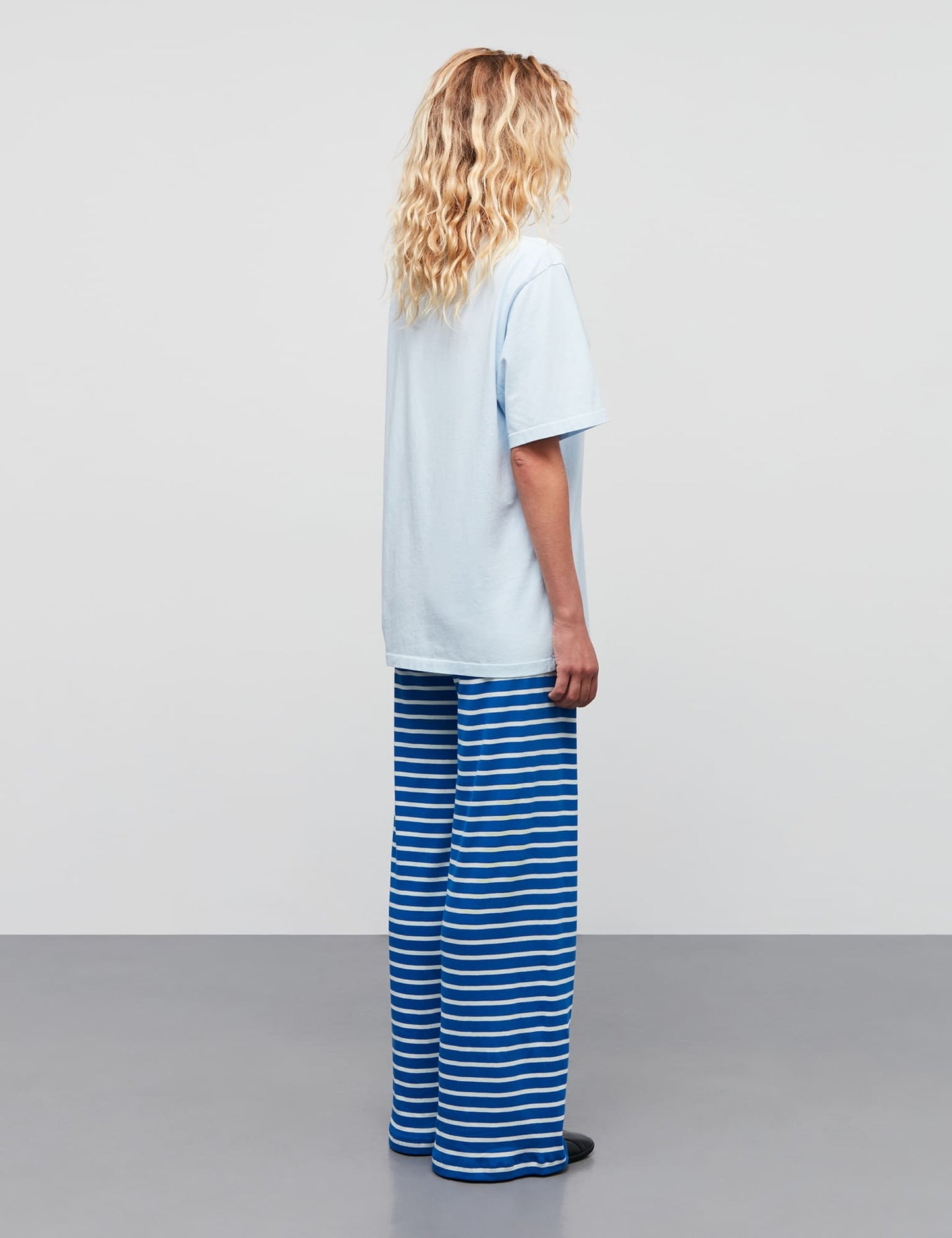 Cotton Jersey Dassel Tee, Ballad Blue