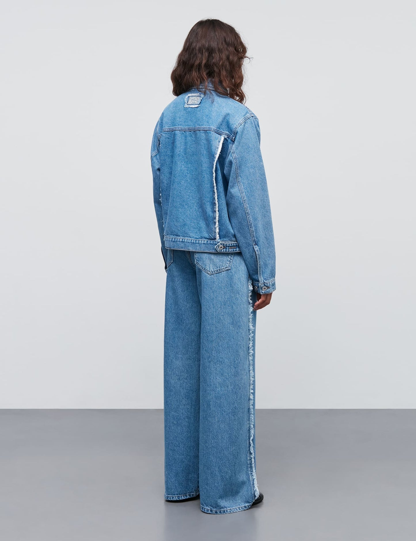 Classic Denim Gaia Jacket, Mid Blue Denim