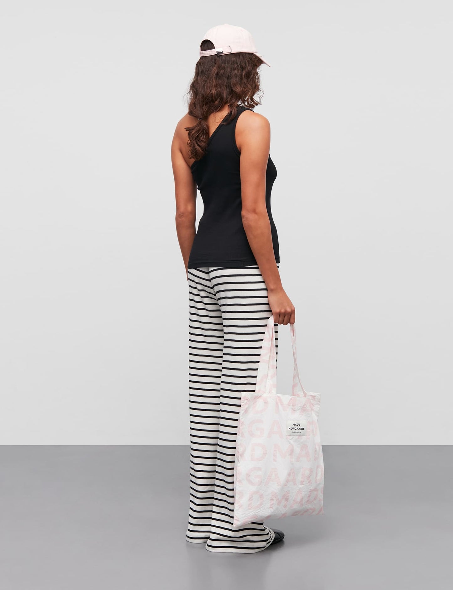 2x2 Cotton Kitty Top, Black