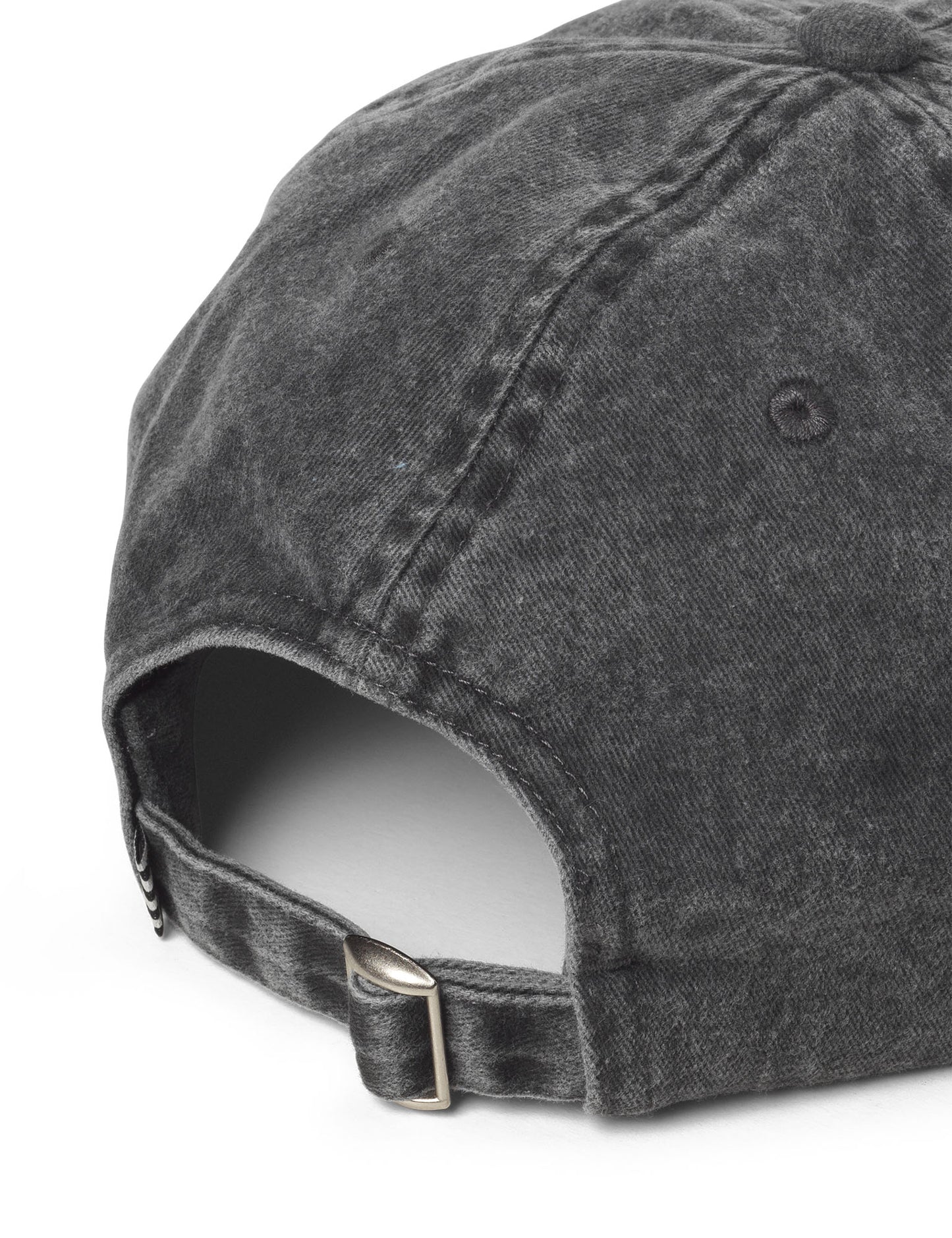 Washed Cotton Twill Coal Cap, Washed Black
