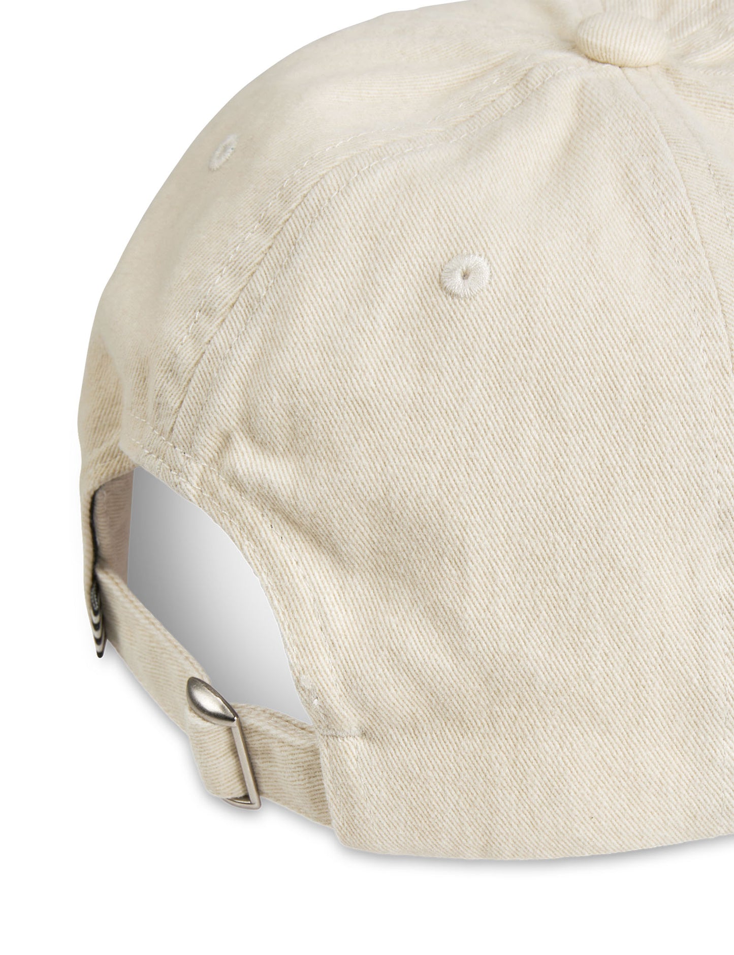 Washed Cotton Twill Coal Cap, Vanilla Ice