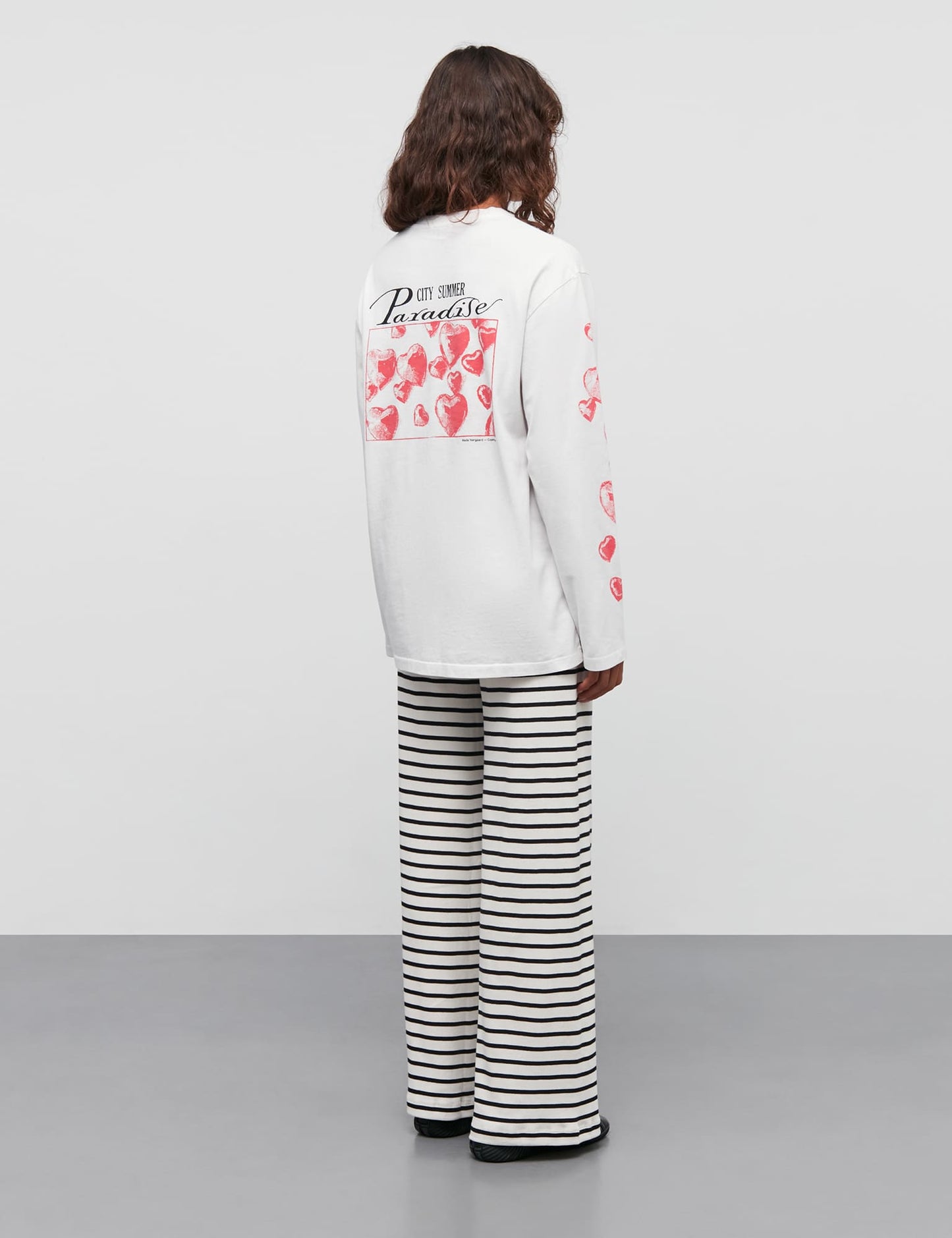 Cotton Jersey Jerry Tee LS, Snow White