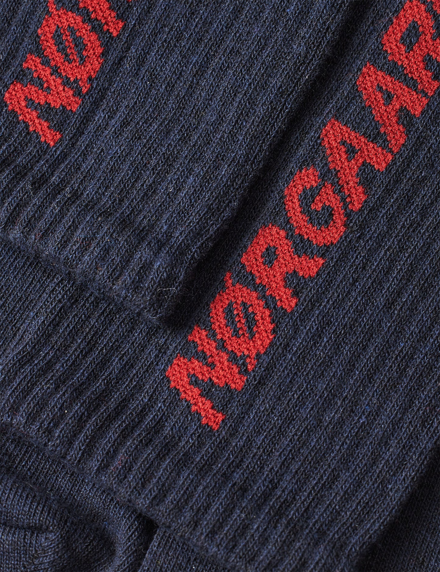 Sock Single Logo Step, Navy