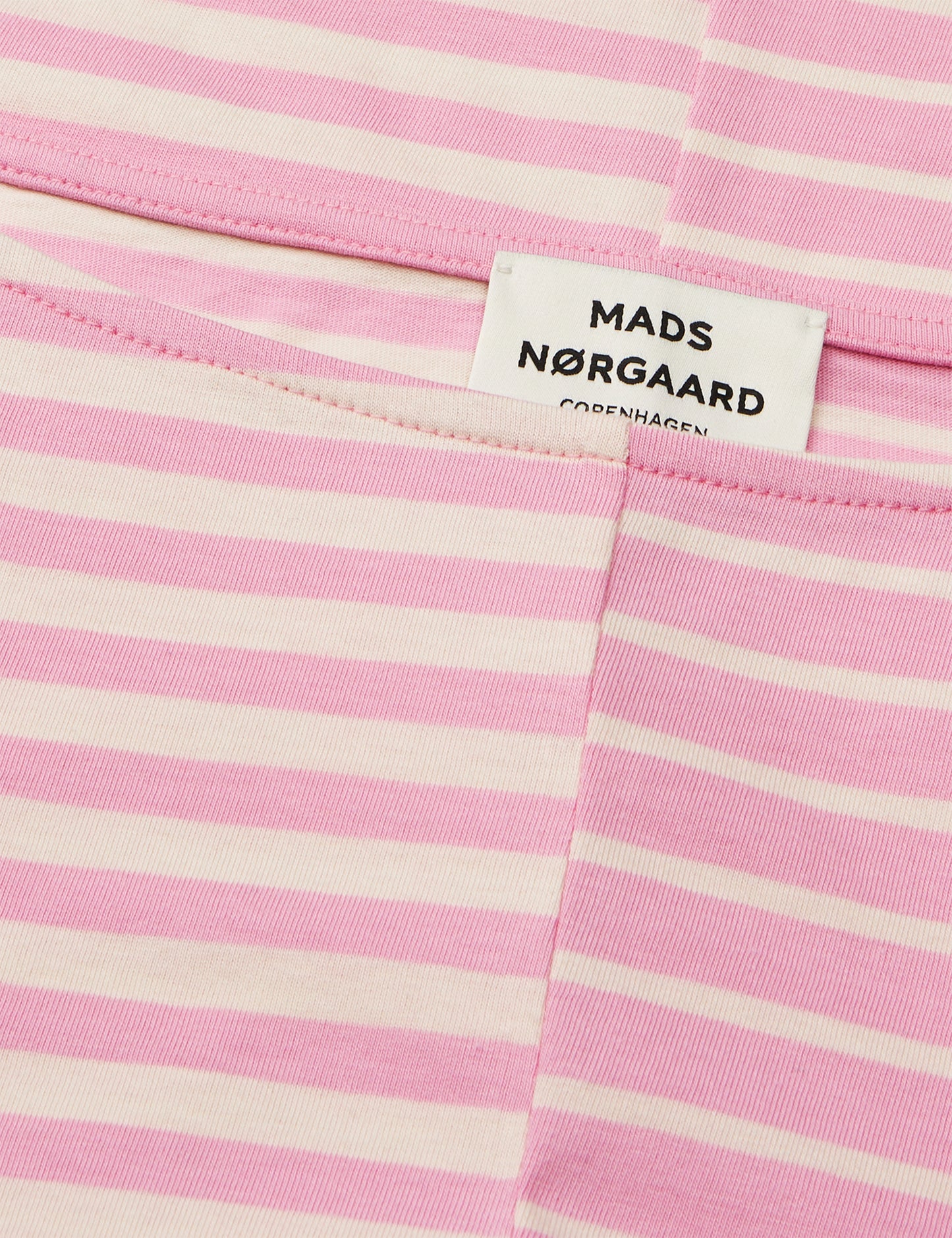 Soft Single Silke Tee LS, Fuchsia Pink/Vanilla Ice