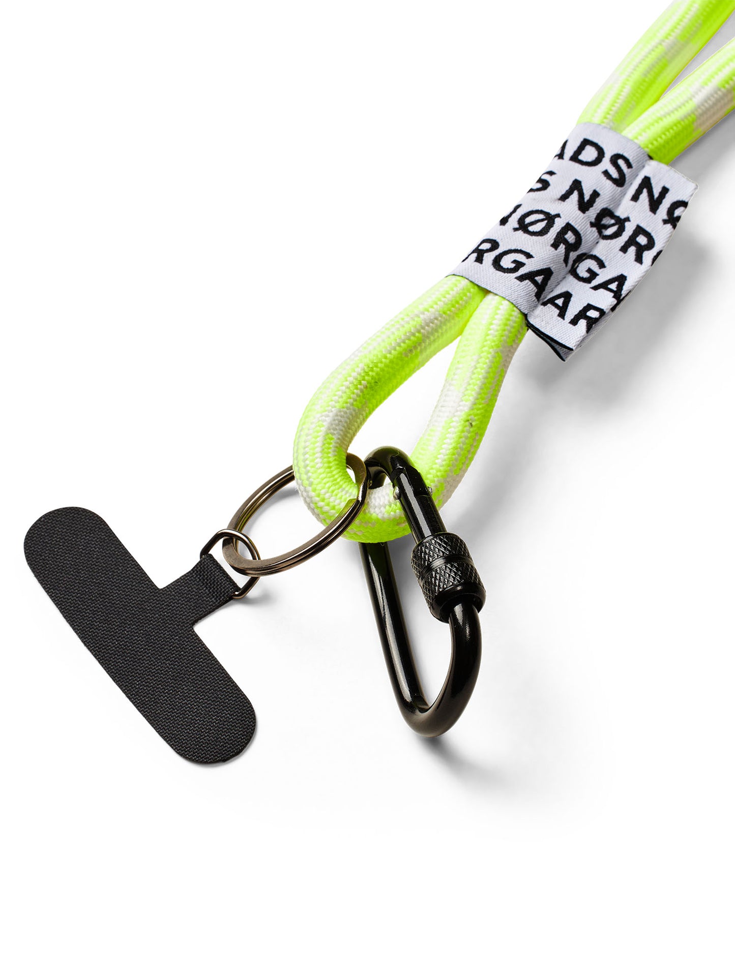 MN Keyhanger, Snow white/Safety Yellow