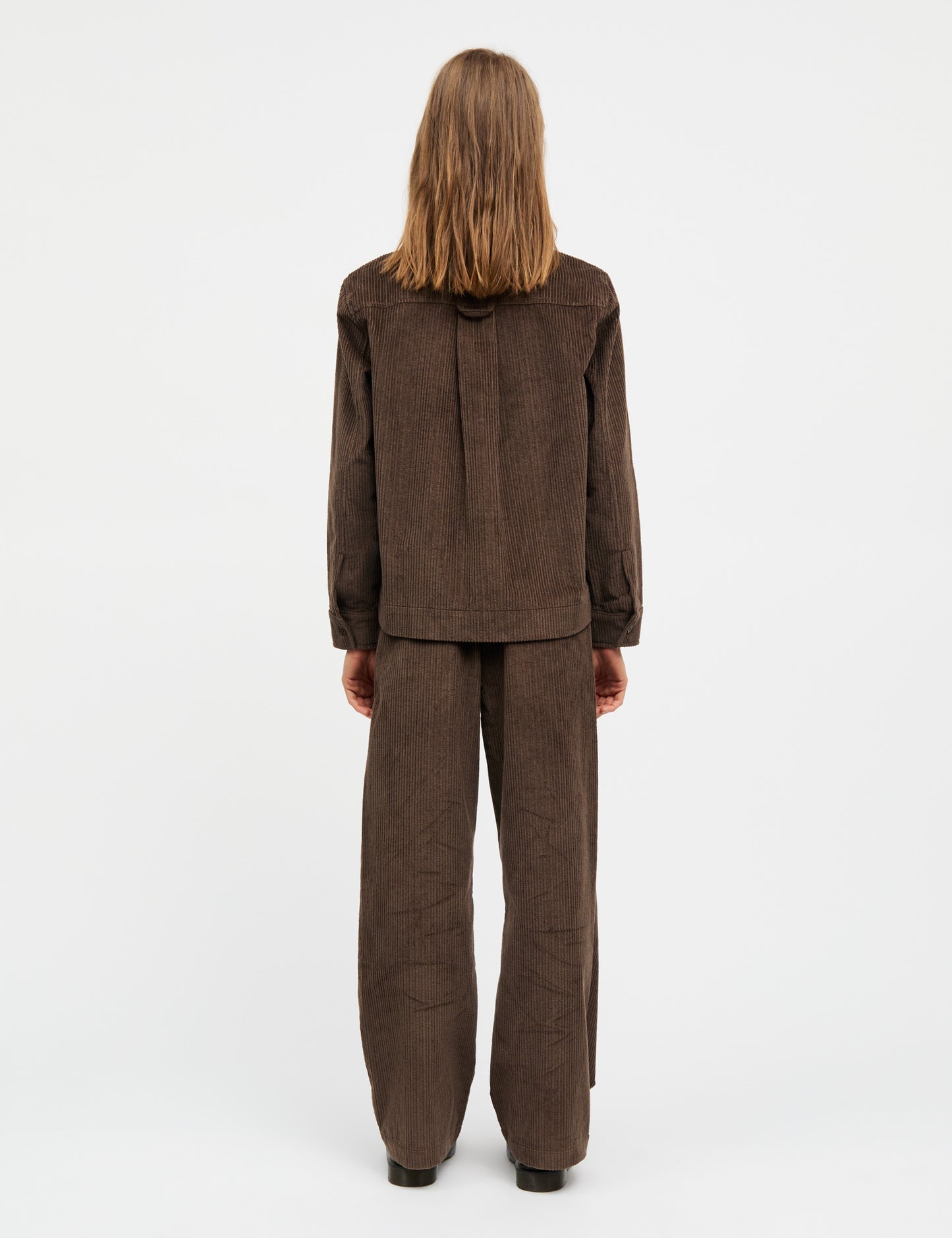 Pretty Cord Carly Pants, Demitasse