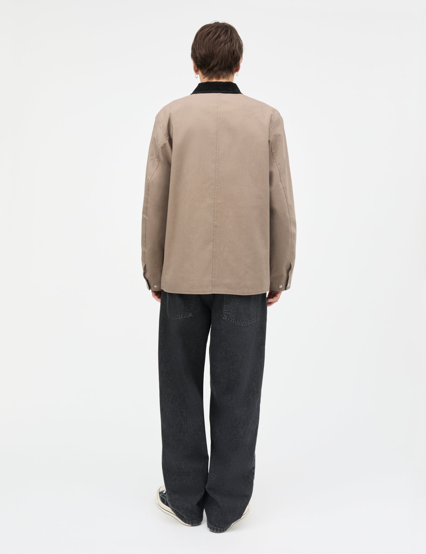 Repellent Weave Wilson Zip Jacket, Walnut