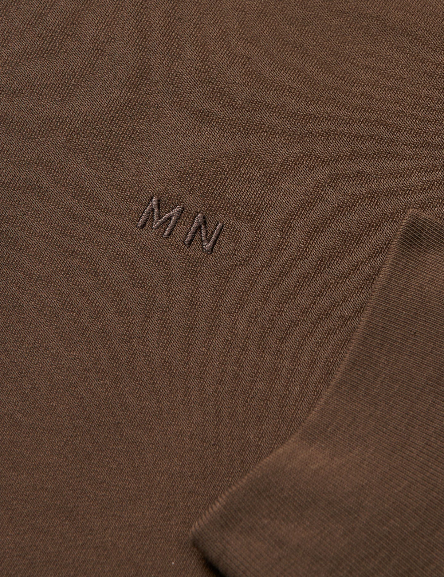 Light Terry Polo Sweat, Demitasse