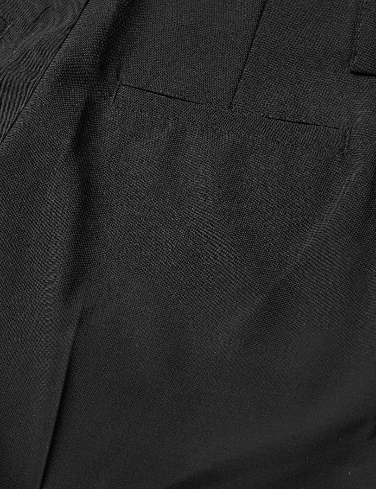 Dense Weave Carlson Pants, Black