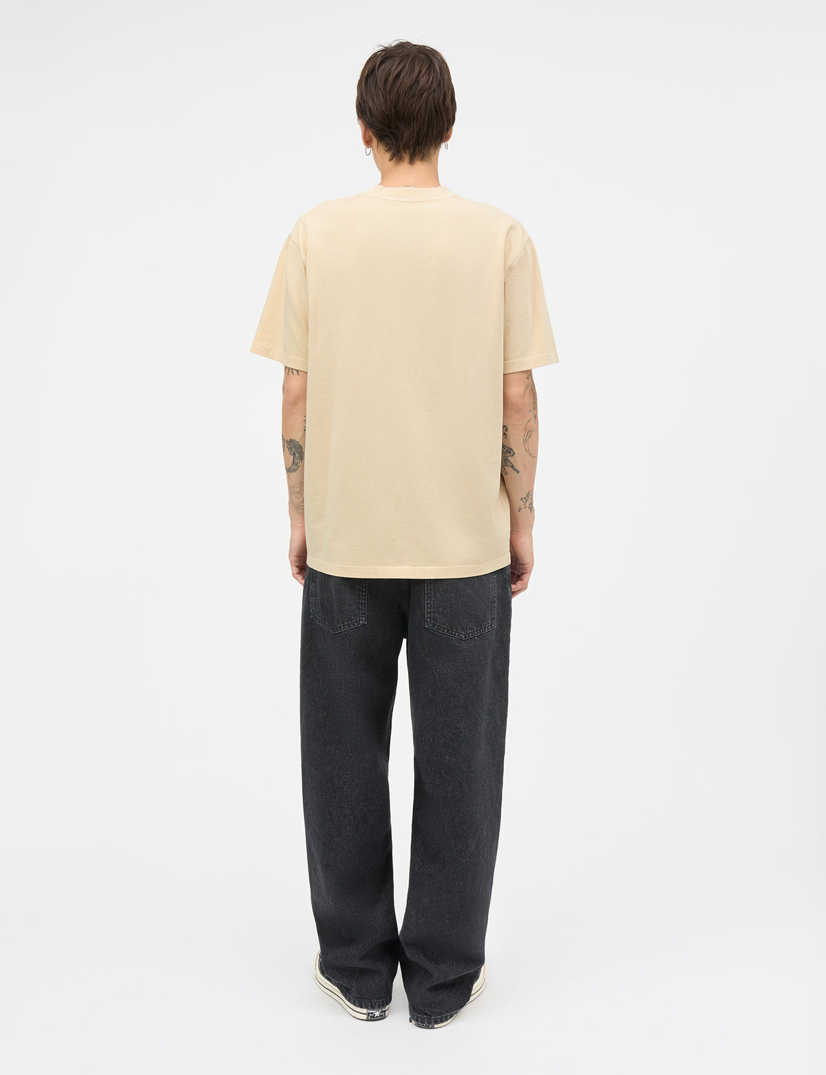 Combed Jersey Dye Thorbjørn Tee, Castle Wall