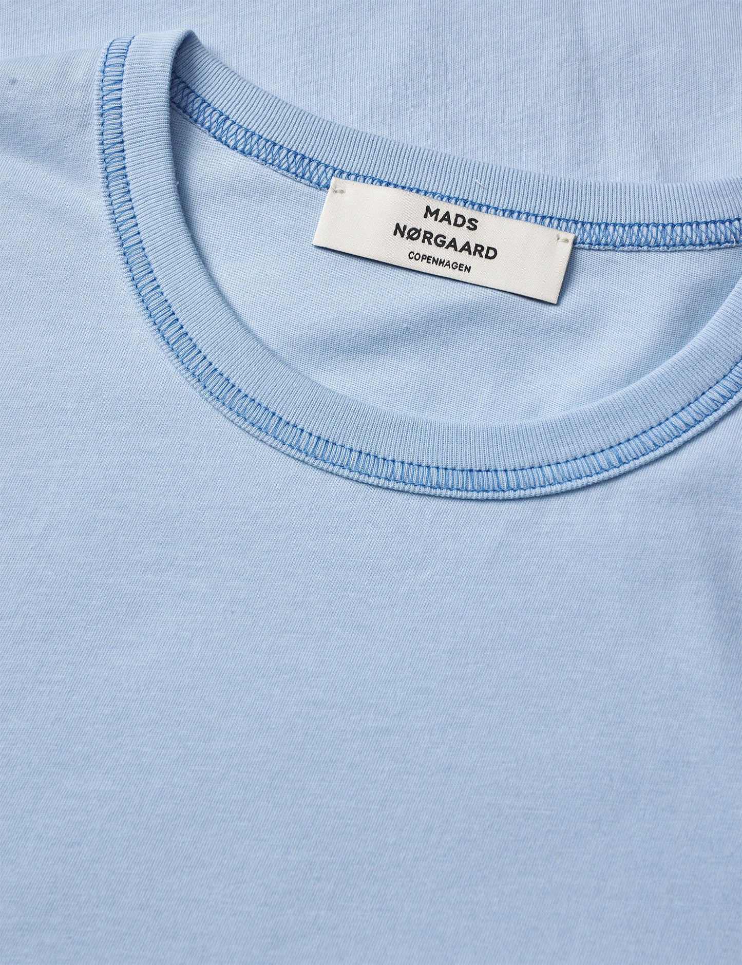 Single Cotton Grace Tee, Cashmere Blue