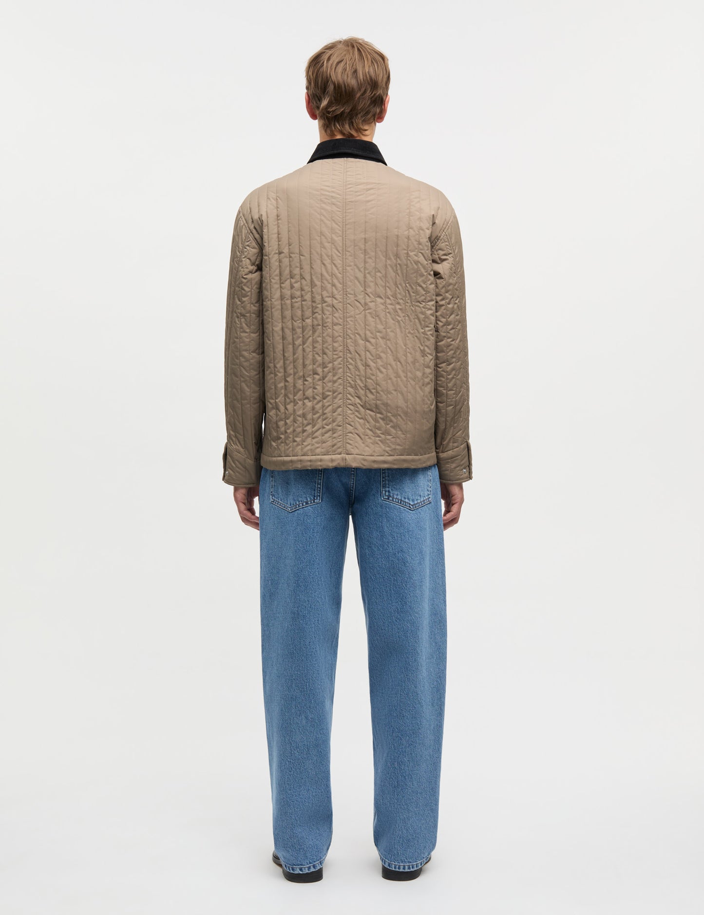 Quilt Chore Jacket, Walnut