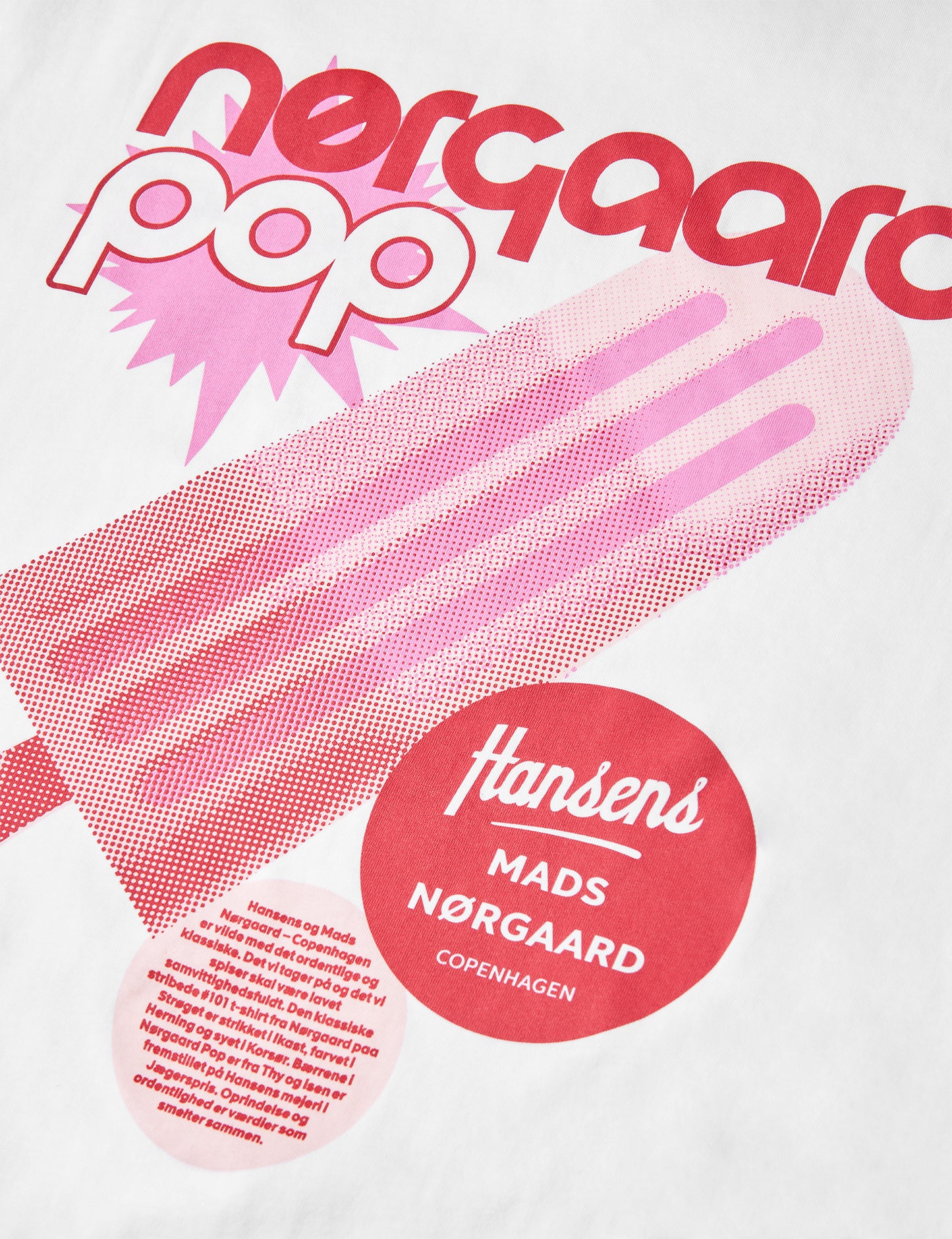 Fine Jersey Hansen Tee, White