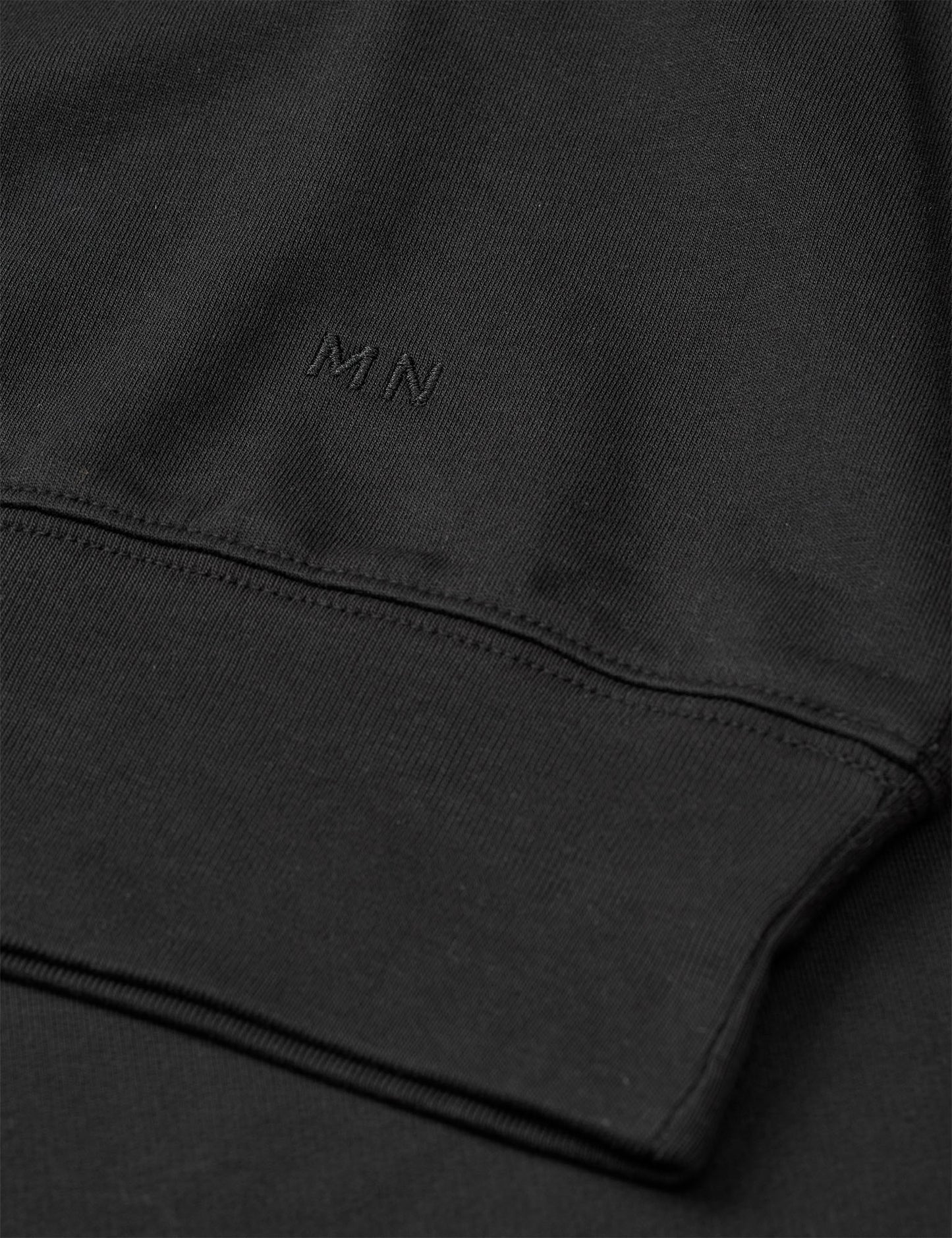 Light Terry Albert Sweat, Black