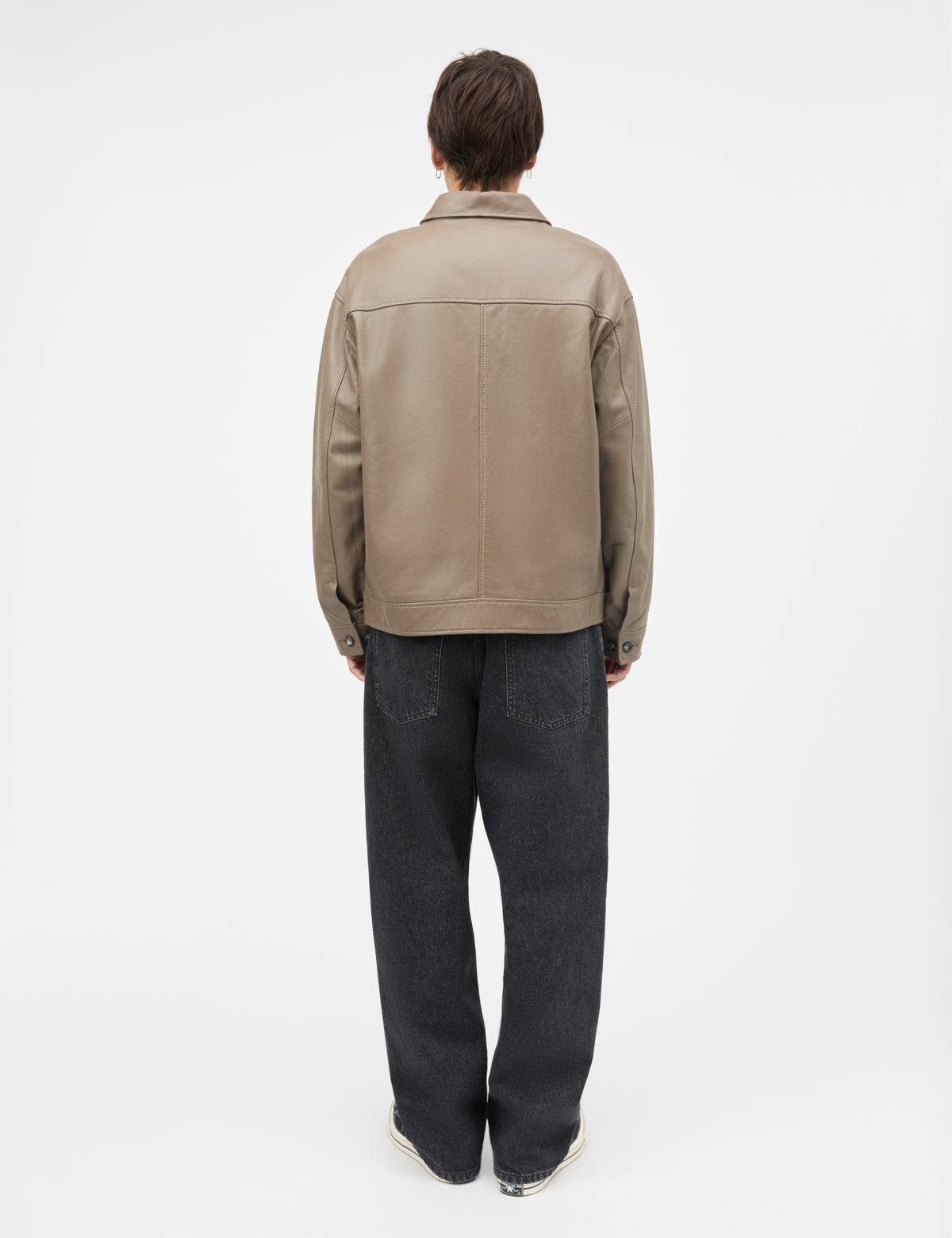 Sundown Leather Norton Jacket, Walnut