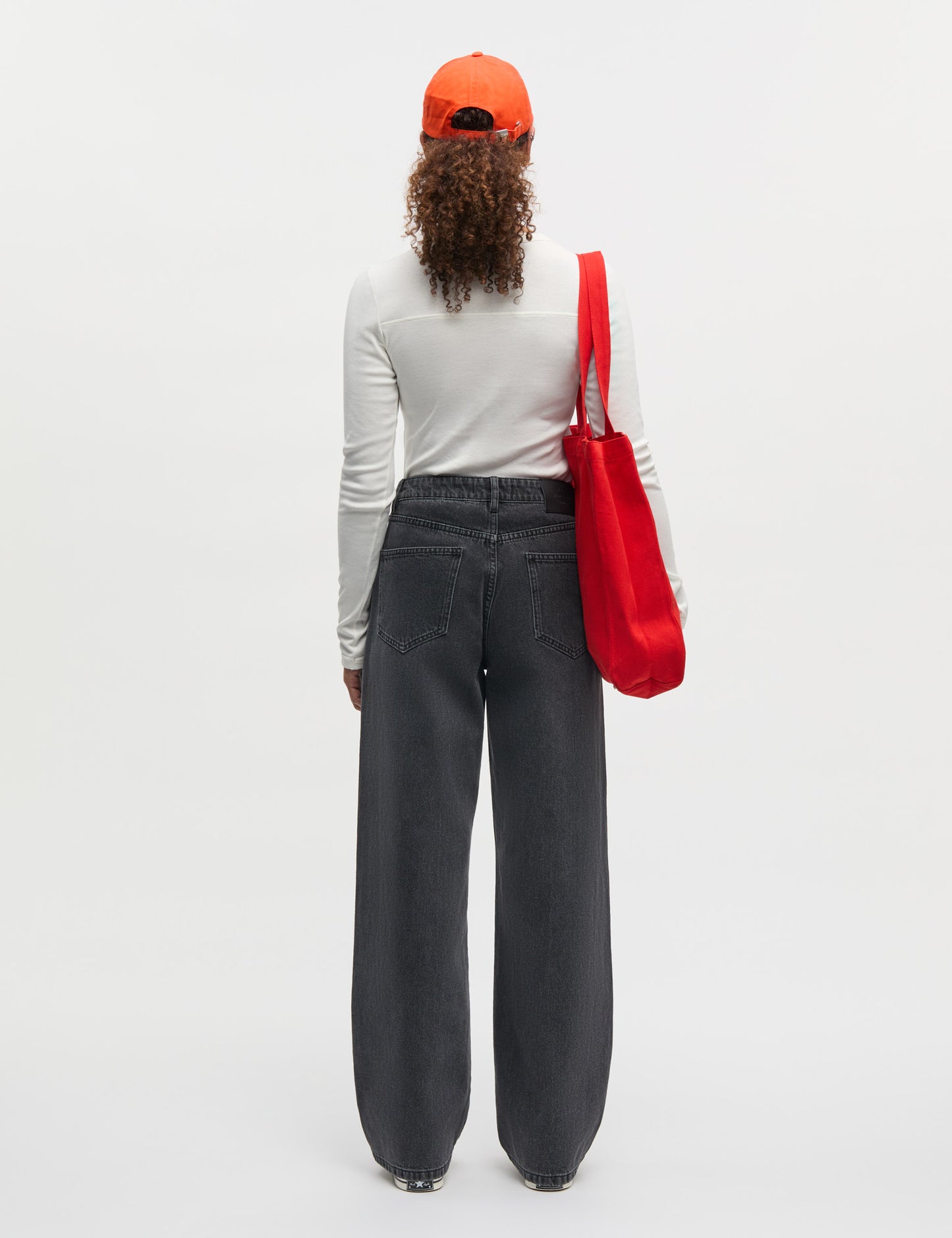 Grace jersey Camille Tee LS, White