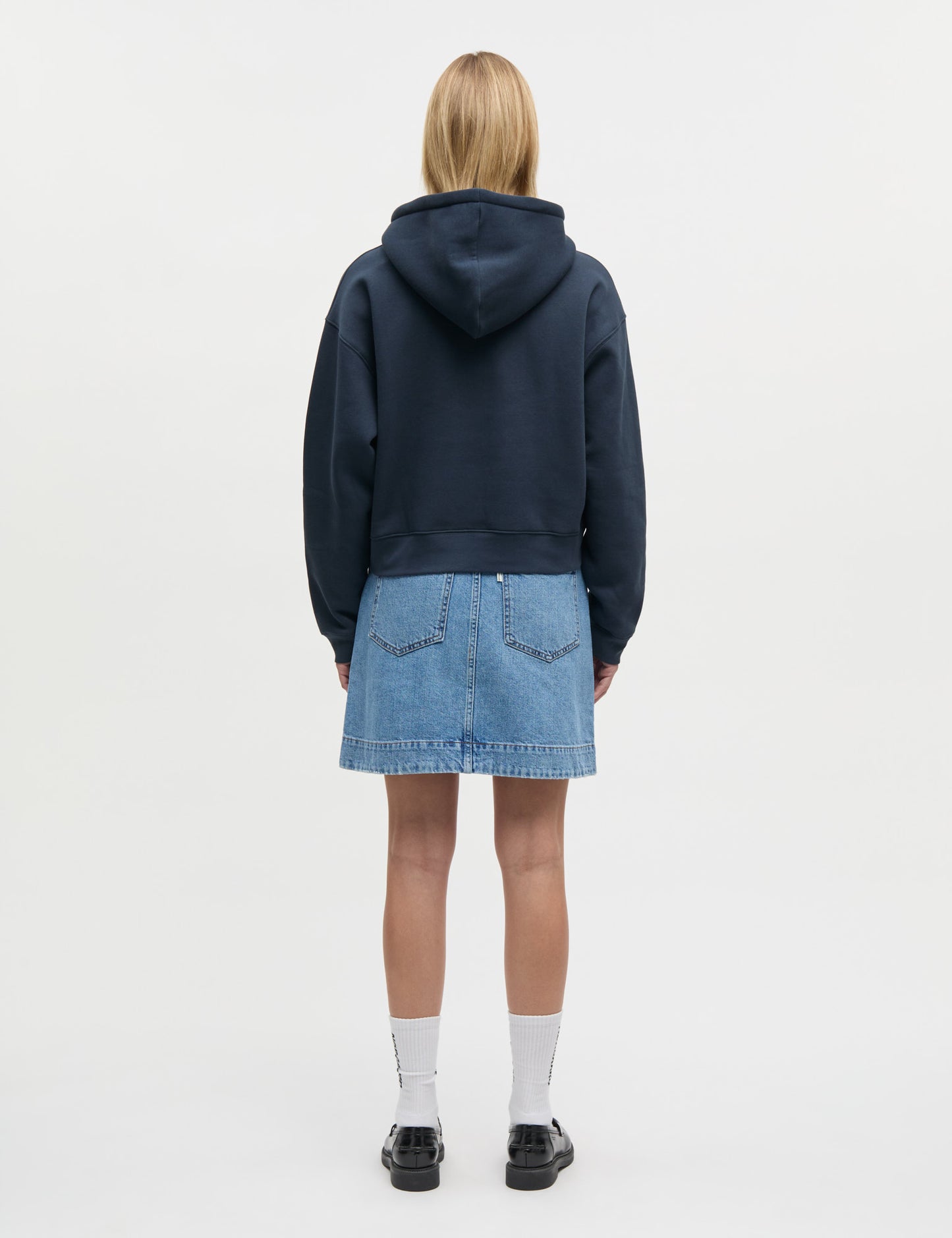 Standard Jodie Hood Sweatshirt, Sky Captain