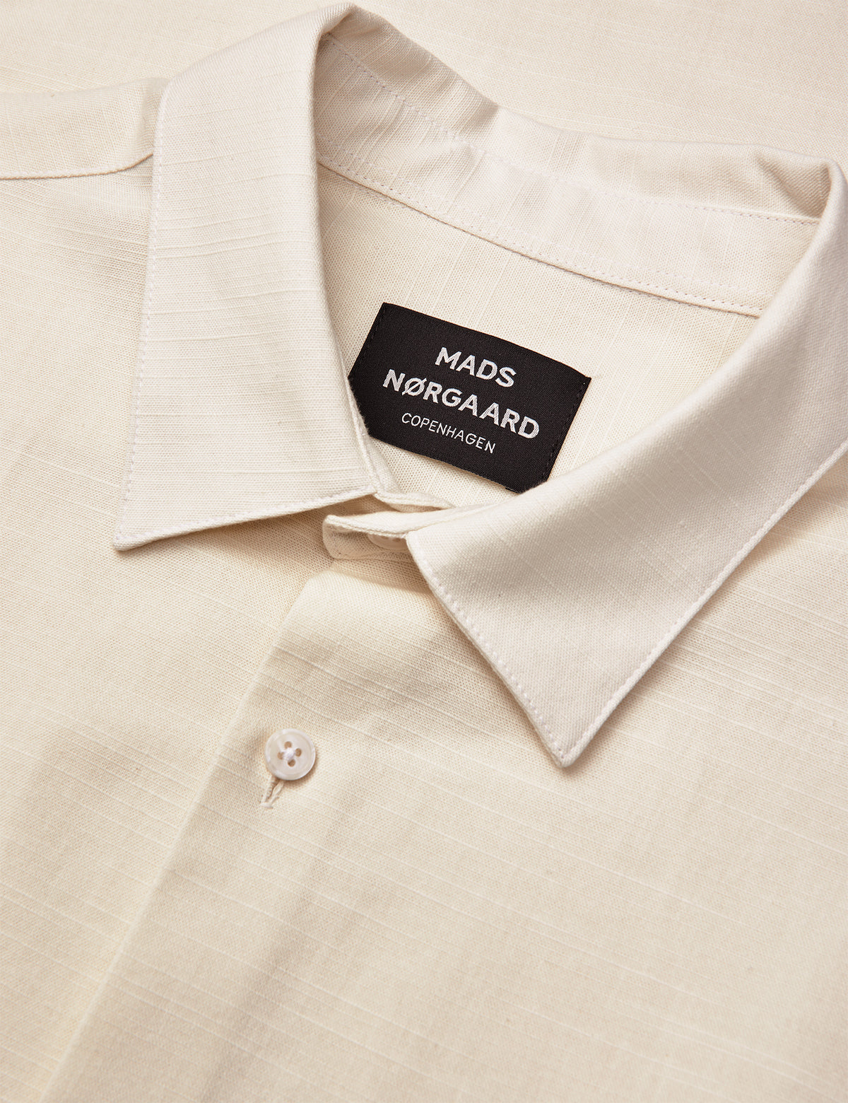 Grida Cotton Victor Shirt SS, Vanilla Ice
