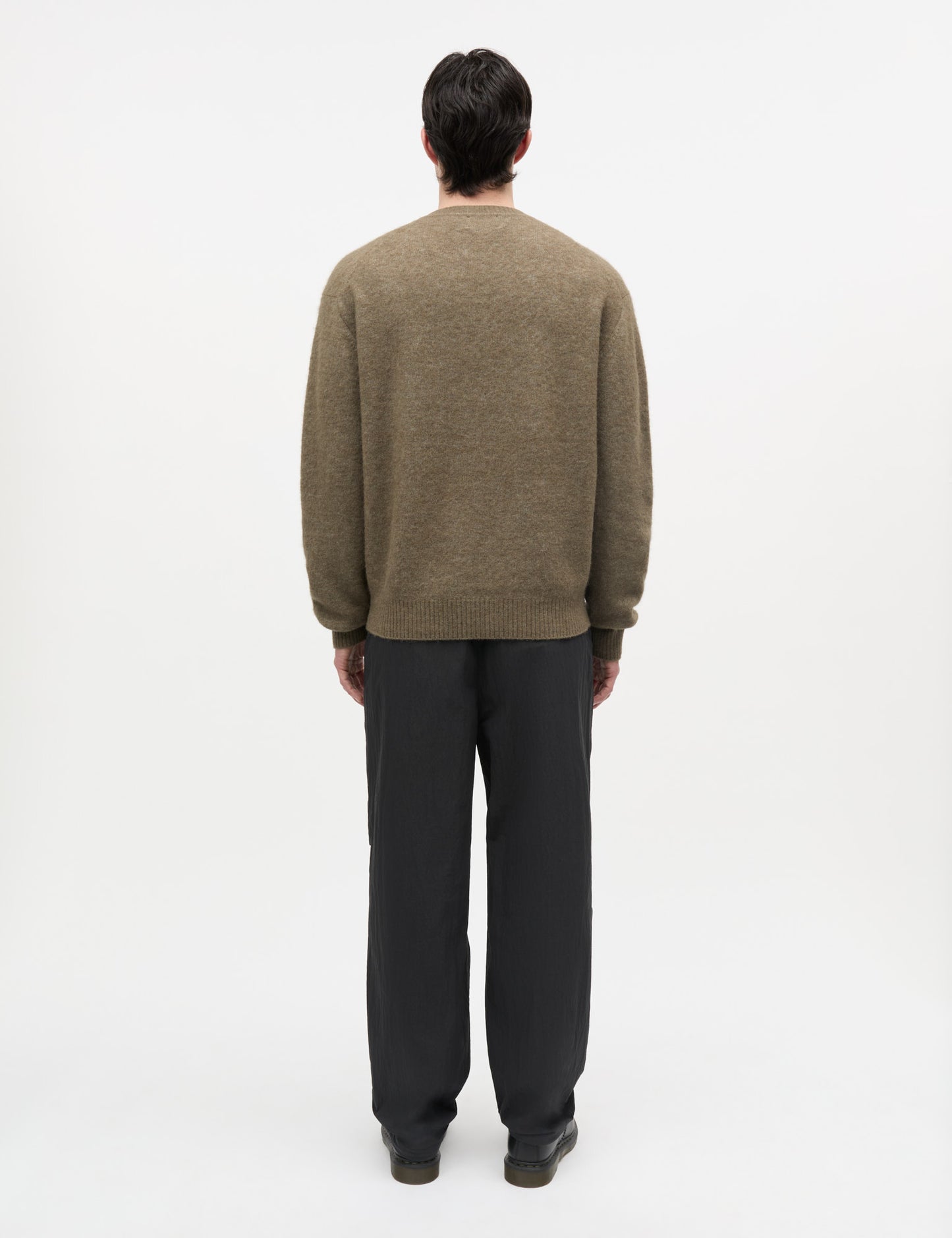 Alpaca Wool Vilhelm Knit, Tarmac