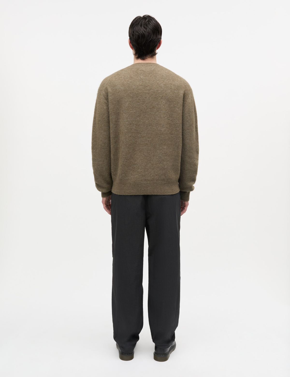 Alpaca Wool Vilhelm Knit, Tarmac