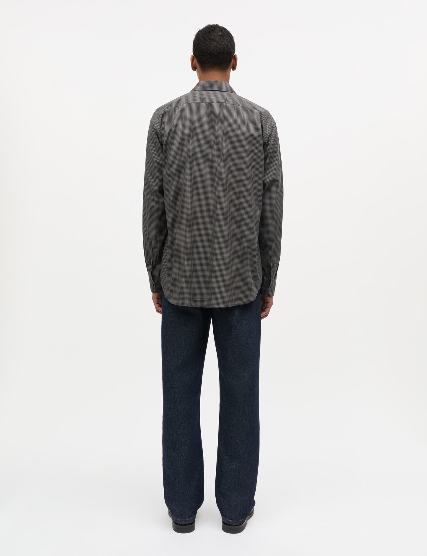 Cotton Soft Marcel Shirt, Sky Captain/Tarmac CH.