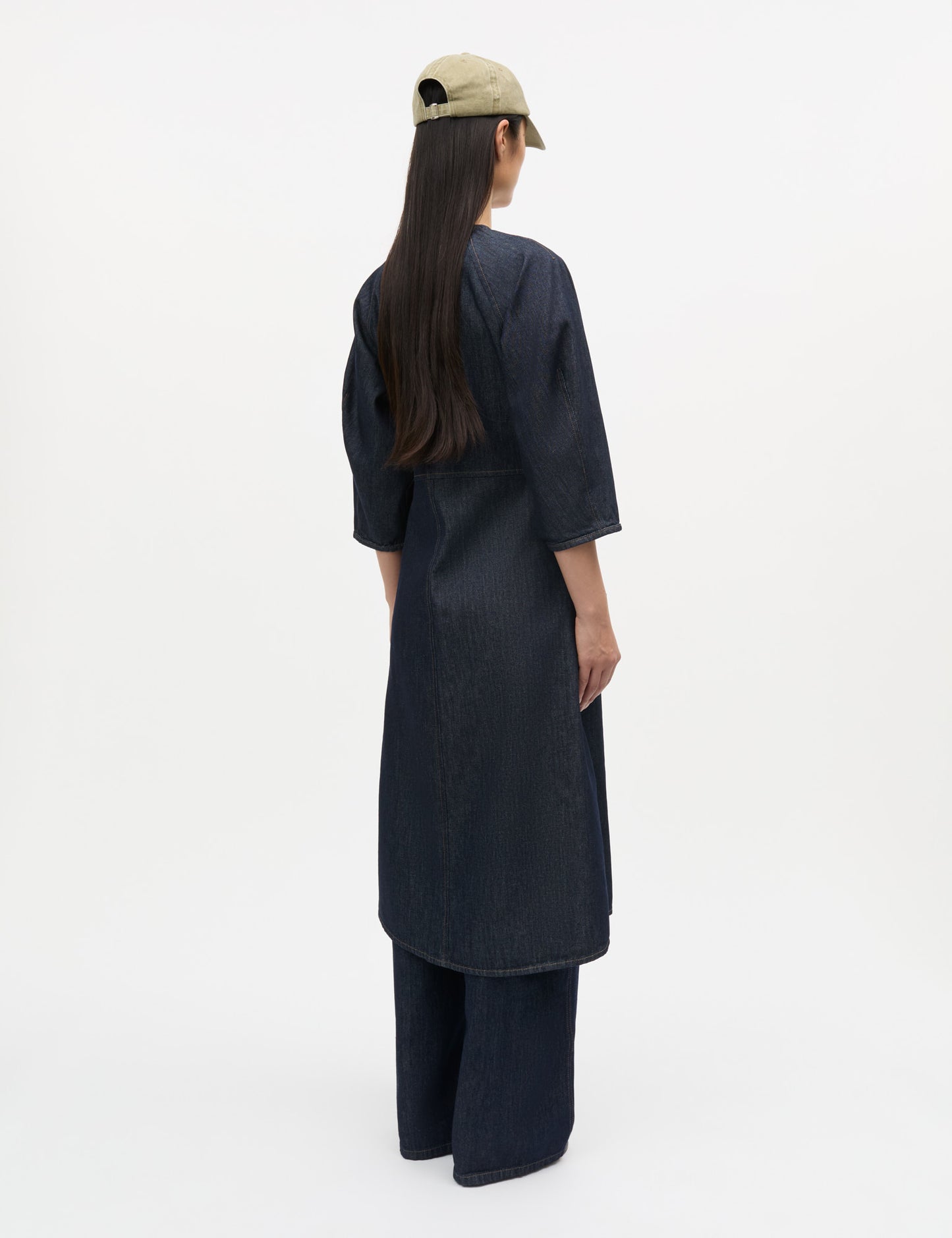 Cosy Denim Gudrun Dress, Rinse