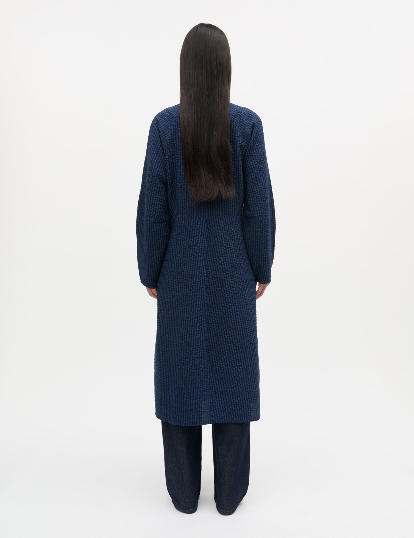Soft Crease Edel Dress, Sky Captain/Lapis Blue