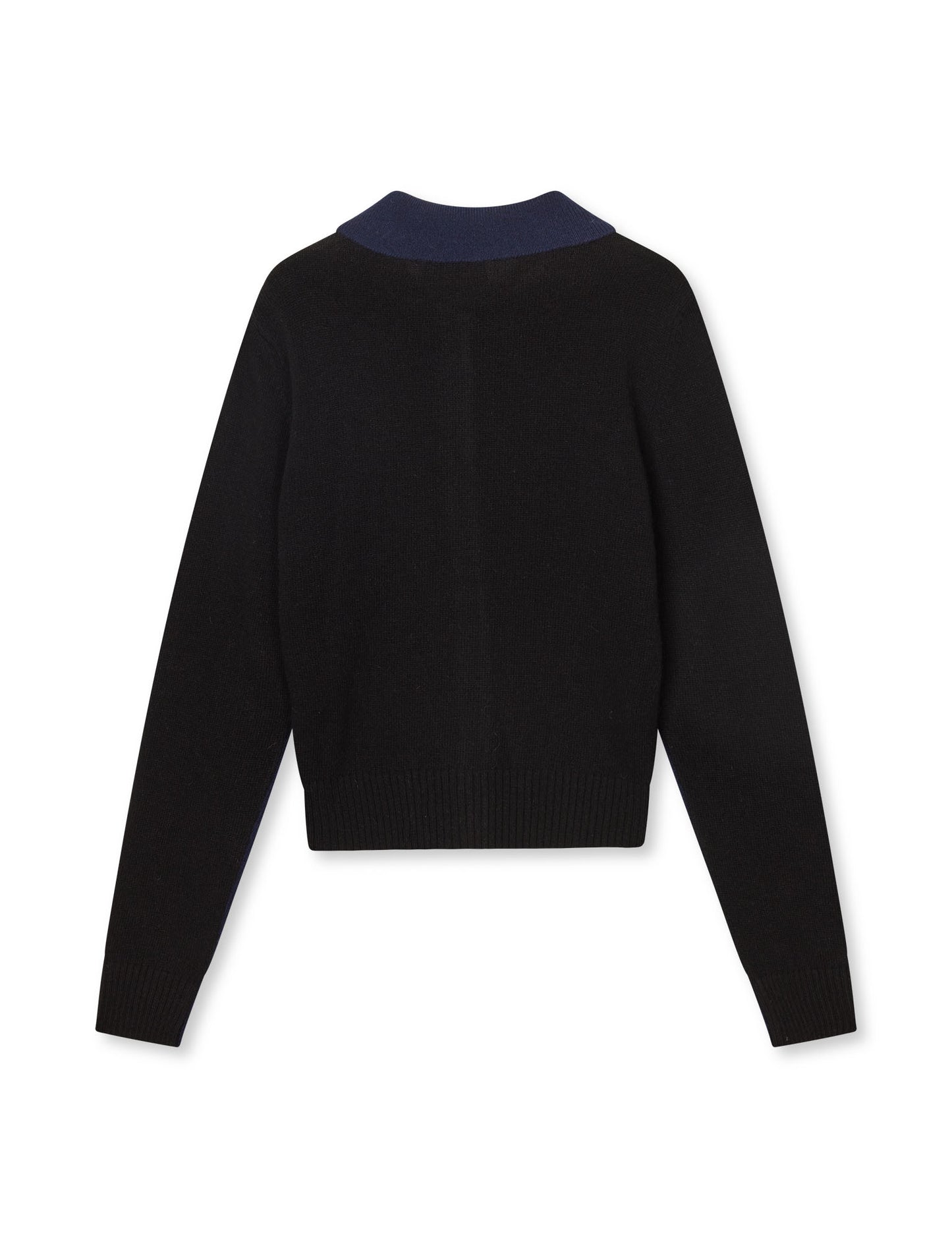 Yota Knit Katrine Cardigan, Parisian Night/Black