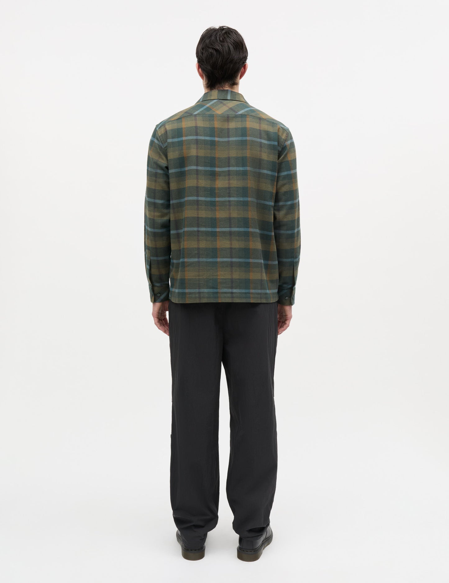 Brushed Flannel Luke Shirt CH, Tarmac Check