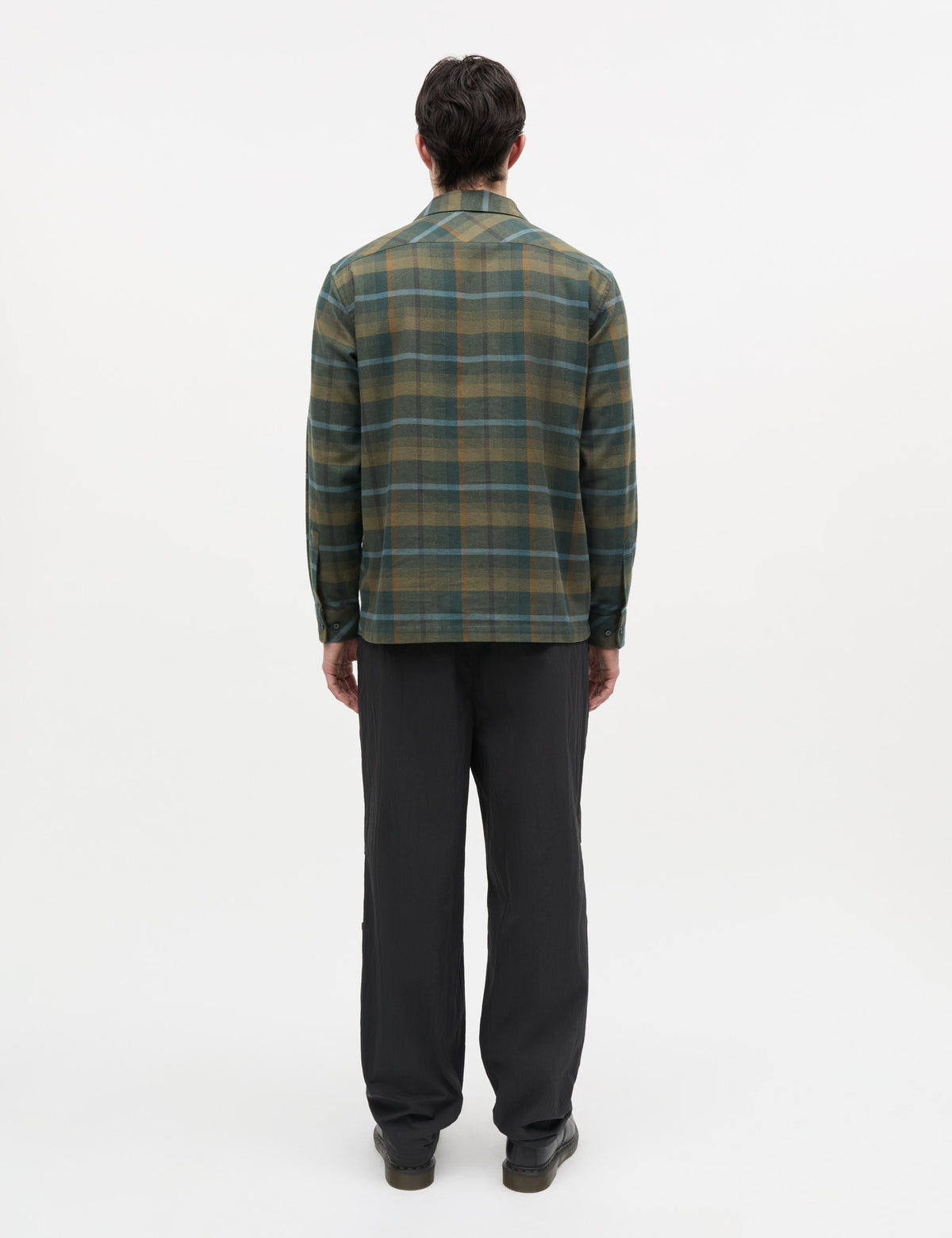 Brushed Flannel Luke Shirt CH, Tarmac Check