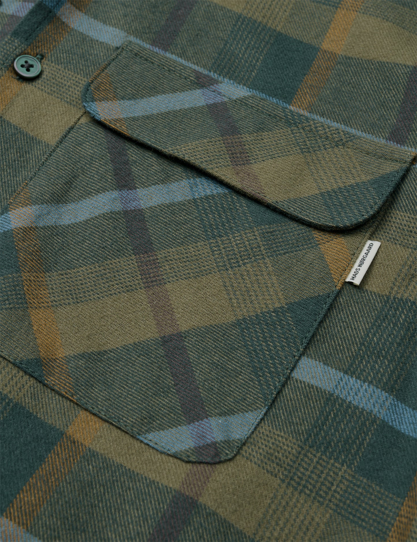 Brushed Flannel Lukas Shirt, Tarmac Check