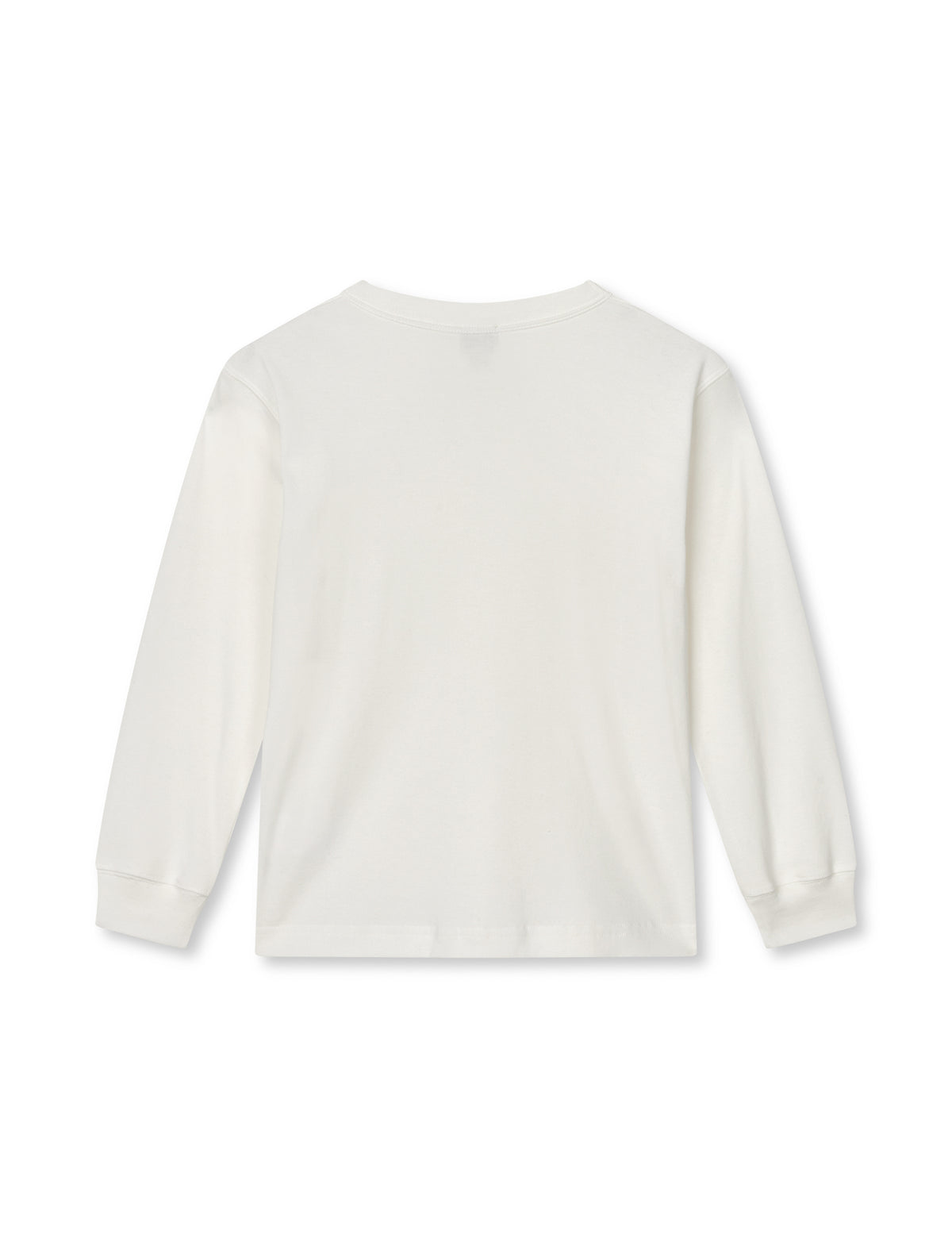 Klassik Rib Elliot LS Tee, White