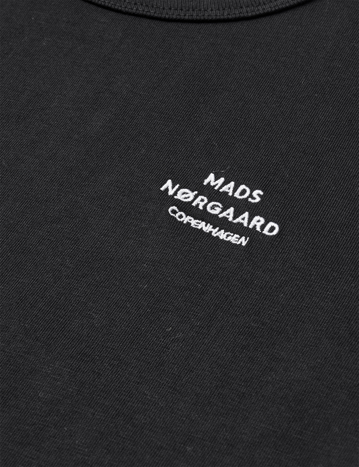 Cotton Jersey Theo Tee, Black