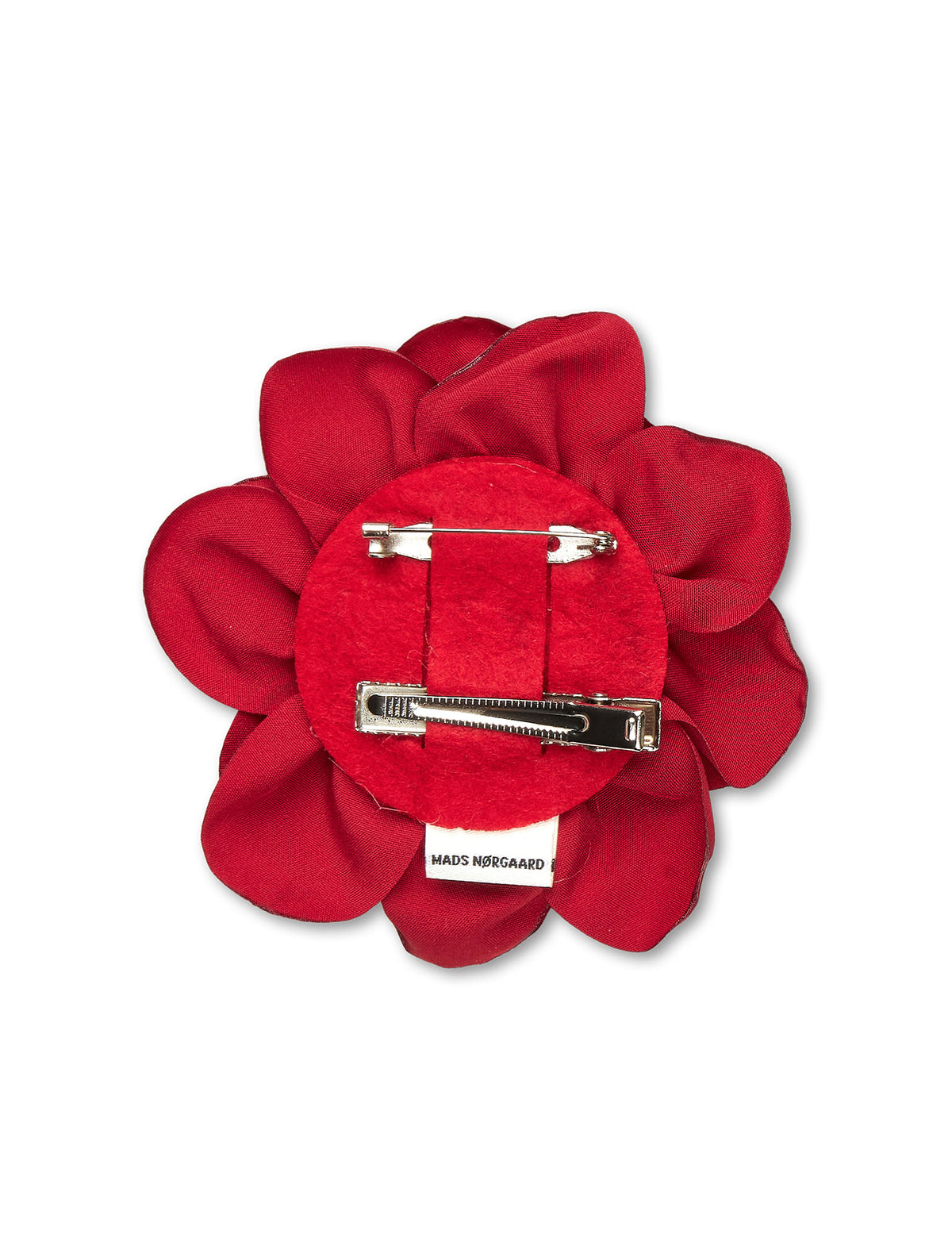 MN Rose Brooch, Red