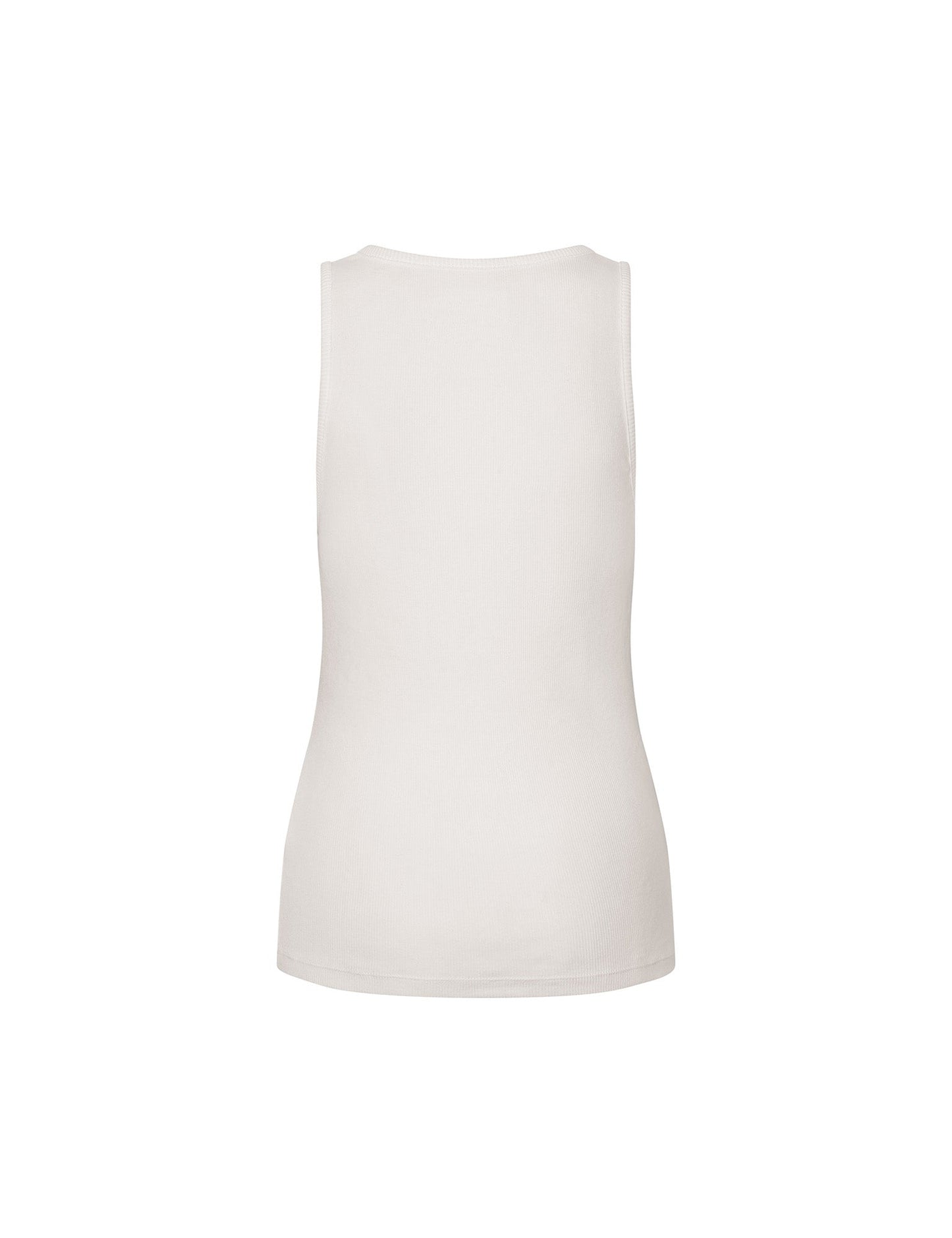 2x2 Cotton Amour Tank Top, Cloud Dancer
