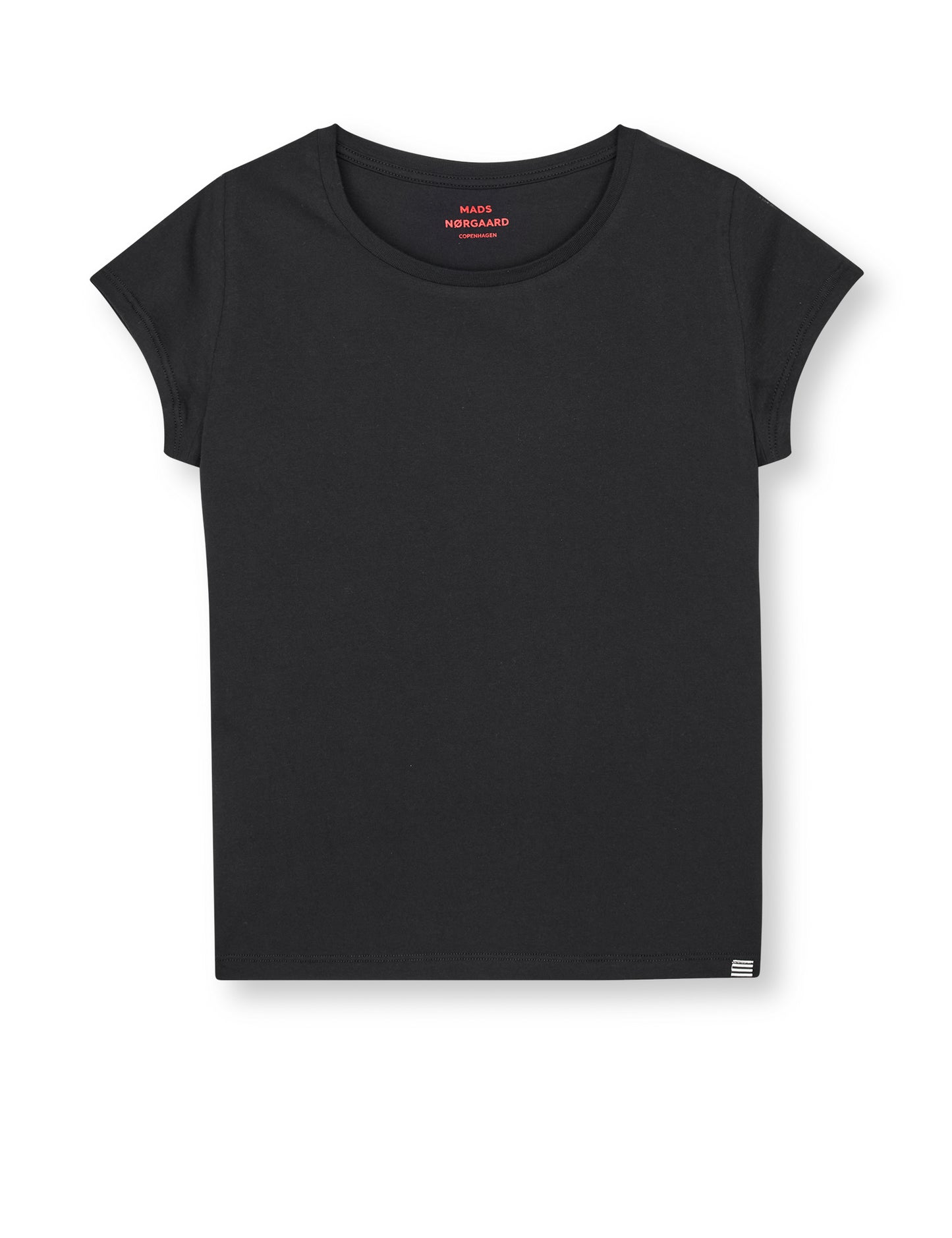 Organic Jersey Teasy Tee FAV, Black