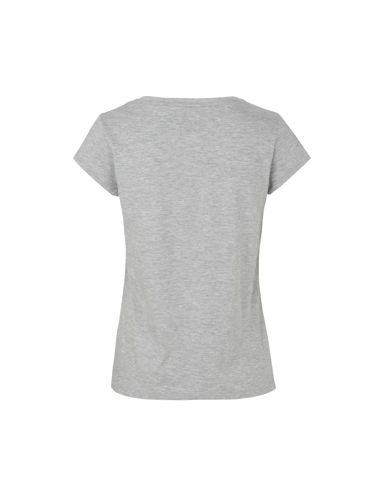 Organic Jersey Teasy Tee FAV, Grey Melange