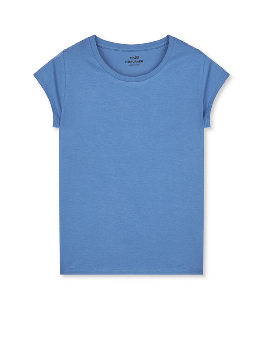 Fine Jersey Teasy Tee FAV, Bright Cobalt