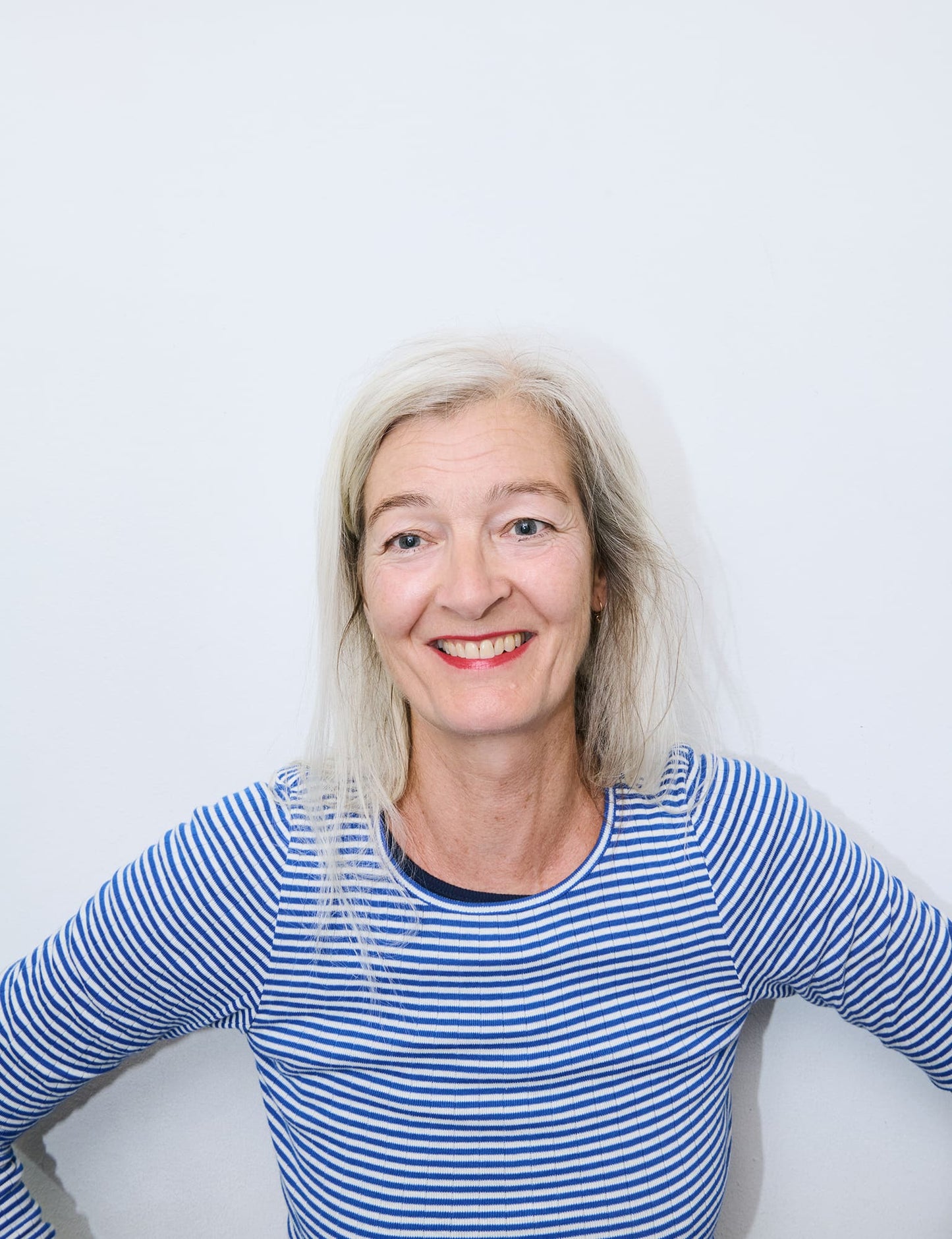 101 Fine Stripe, Klein/Ecru