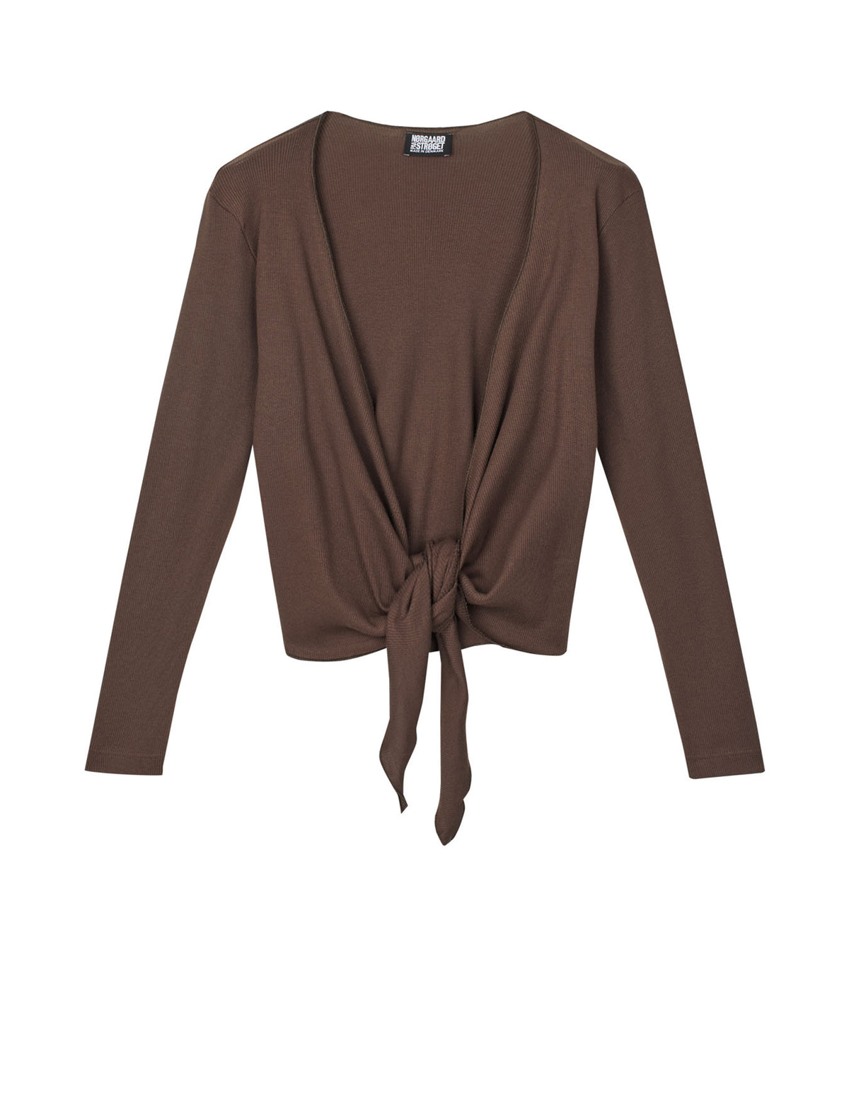 NPS Wrap Top Solid Colour, Brown