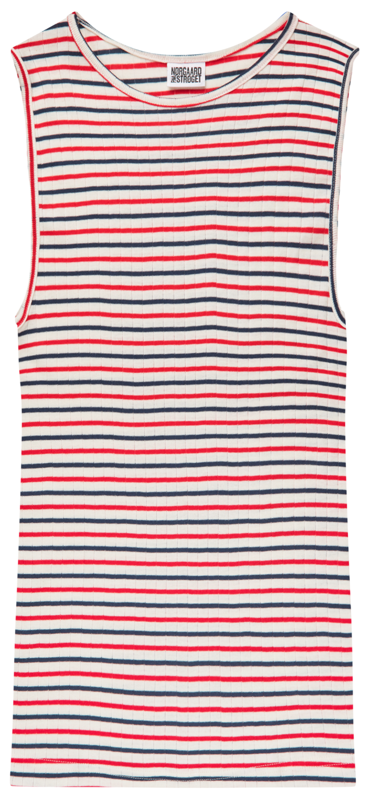 NPS Tank Top Tricolore, Ecru/Red/Marine