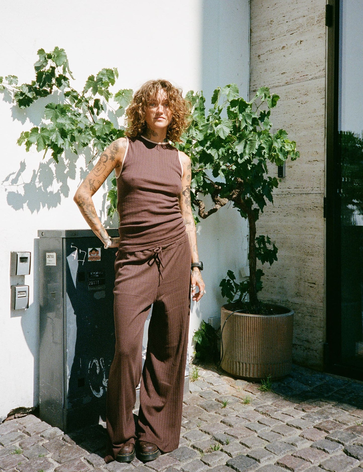 NPS Nova Pants Solid Colour, Brown