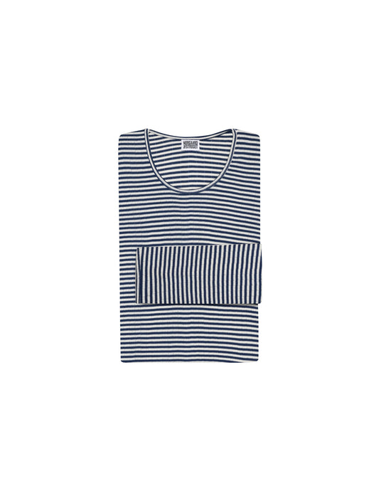 101 Kids Fine Stripe, Marine/Ecru
